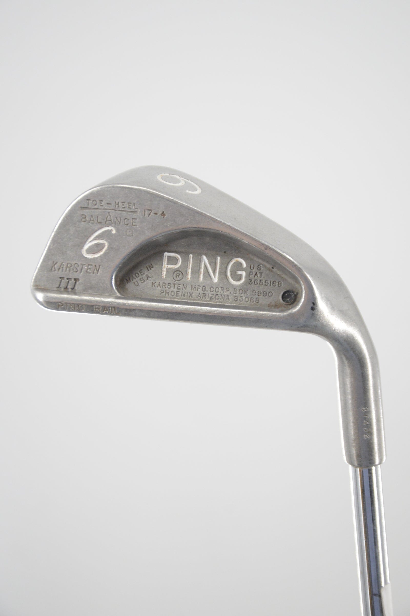 Ping Karsten III 6 Iron S Flex 36.75" Golf Clubs GolfRoots