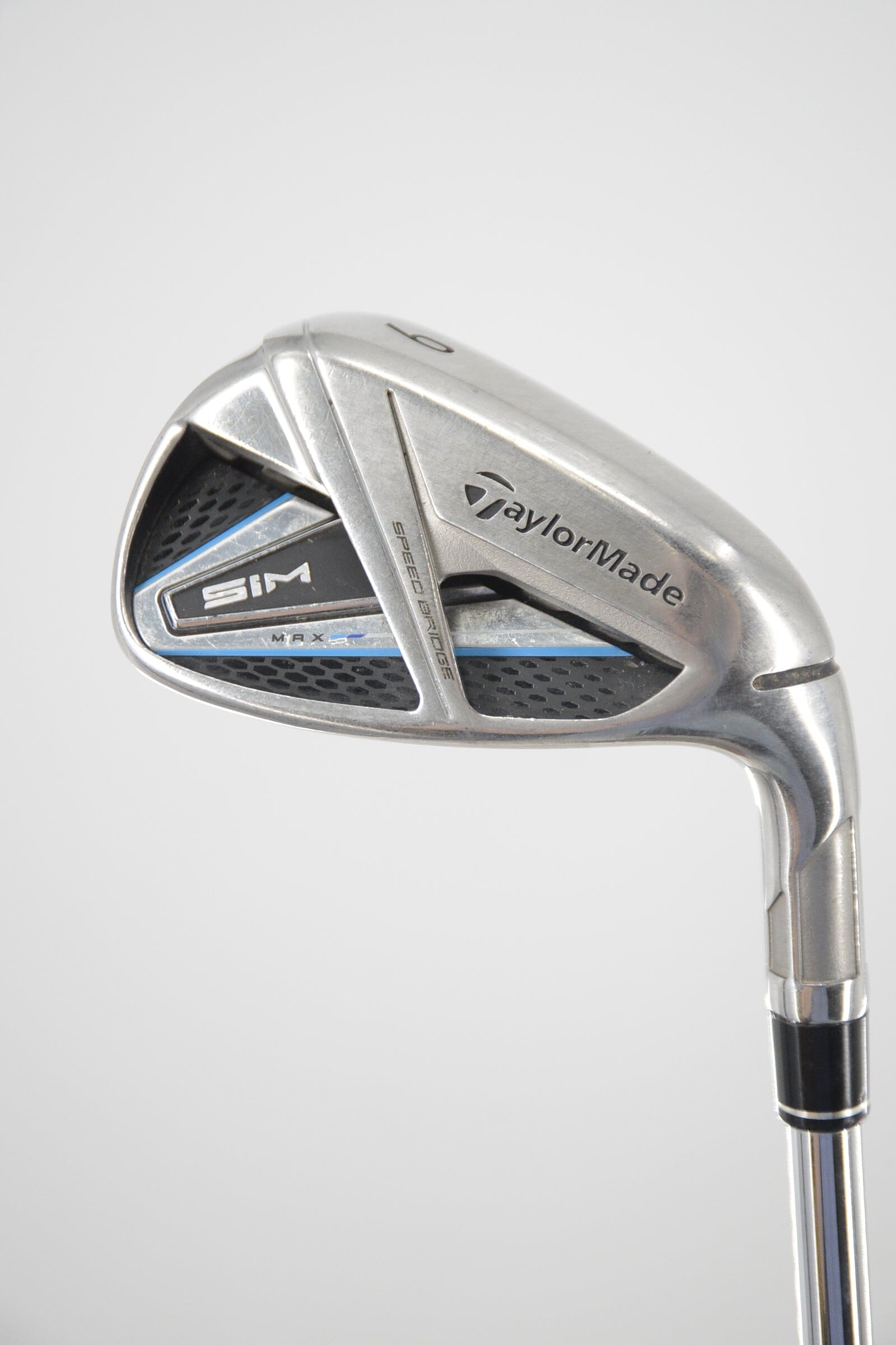 TaylorMade SIM Max 9 Iron S Flex 35.75" Golf Clubs GolfRoots