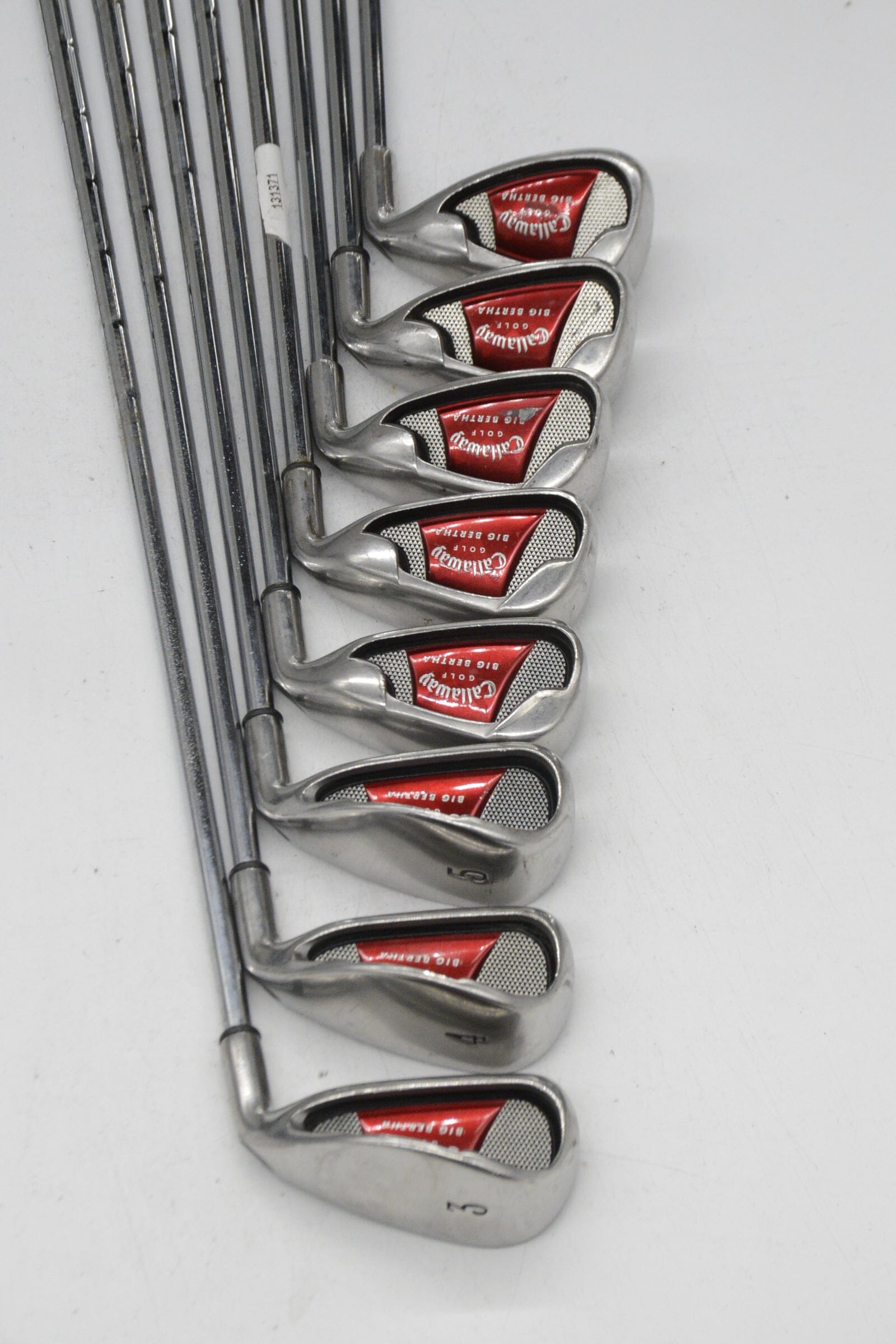 Callaway Big Bertha 2008 3-PW Iron Set Uniflex -0.25" Golf Clubs GolfRoots