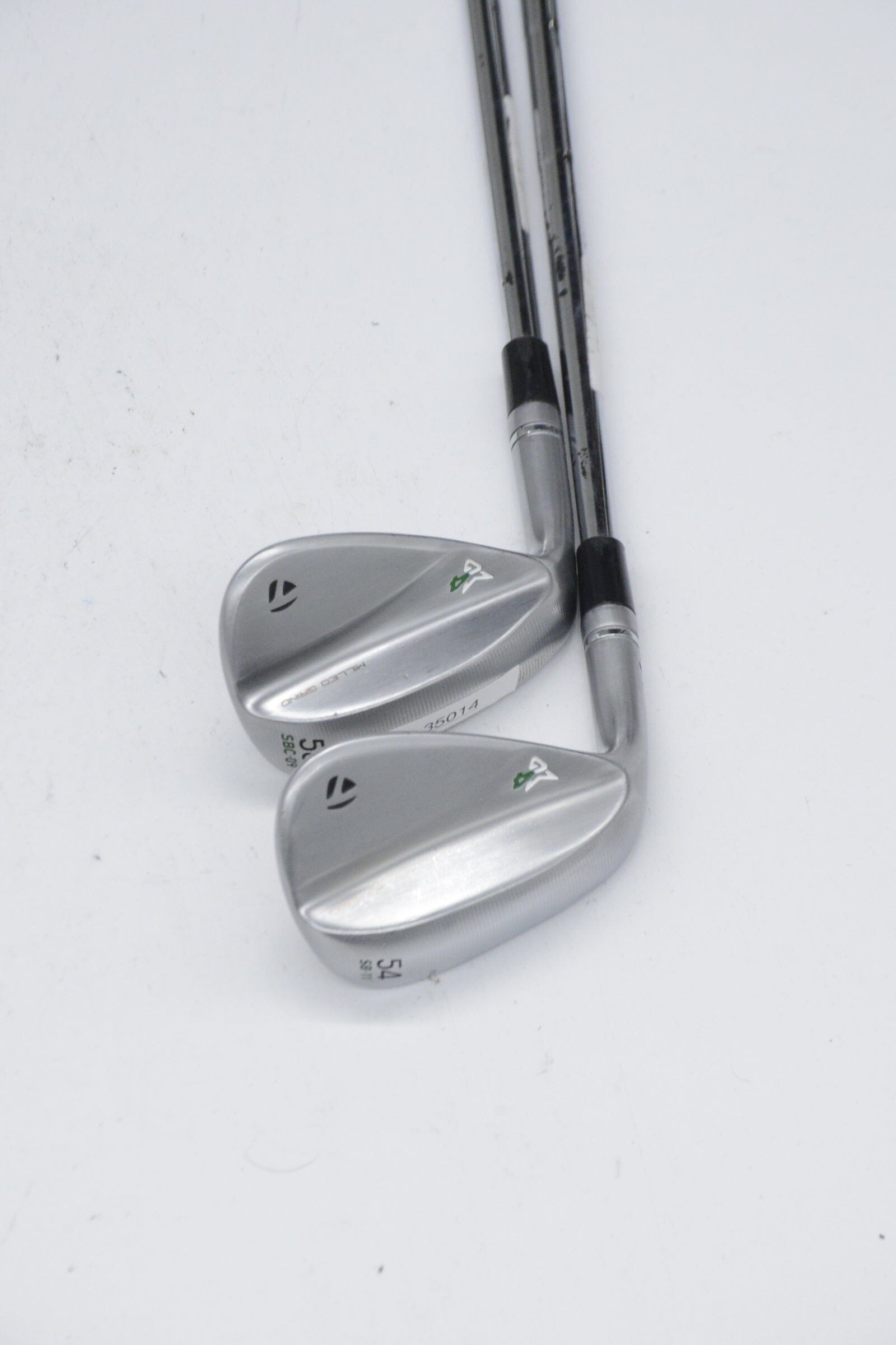 Lefty TaylorMade Milled Grind 4 Satin Chrome 54 & 58 Degree Wedge Set Wedge Flex Golf Clubs GolfRoots