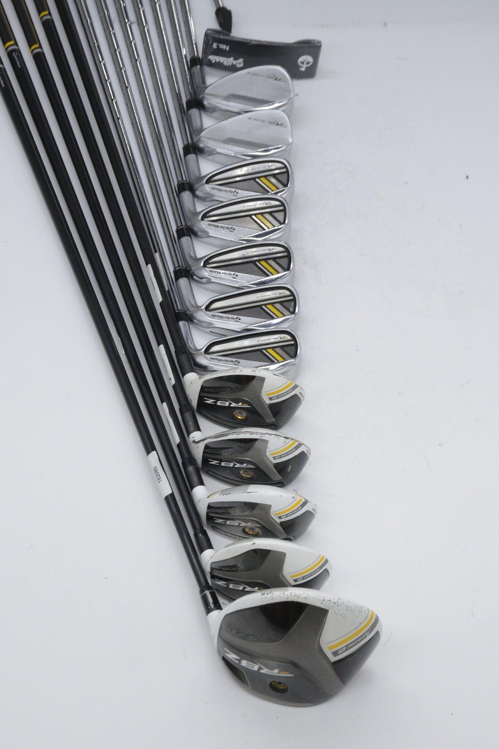 TaylorMade Rbladez Mixed Full Set R Flex +0.5" Golf Clubs GolfRoots
