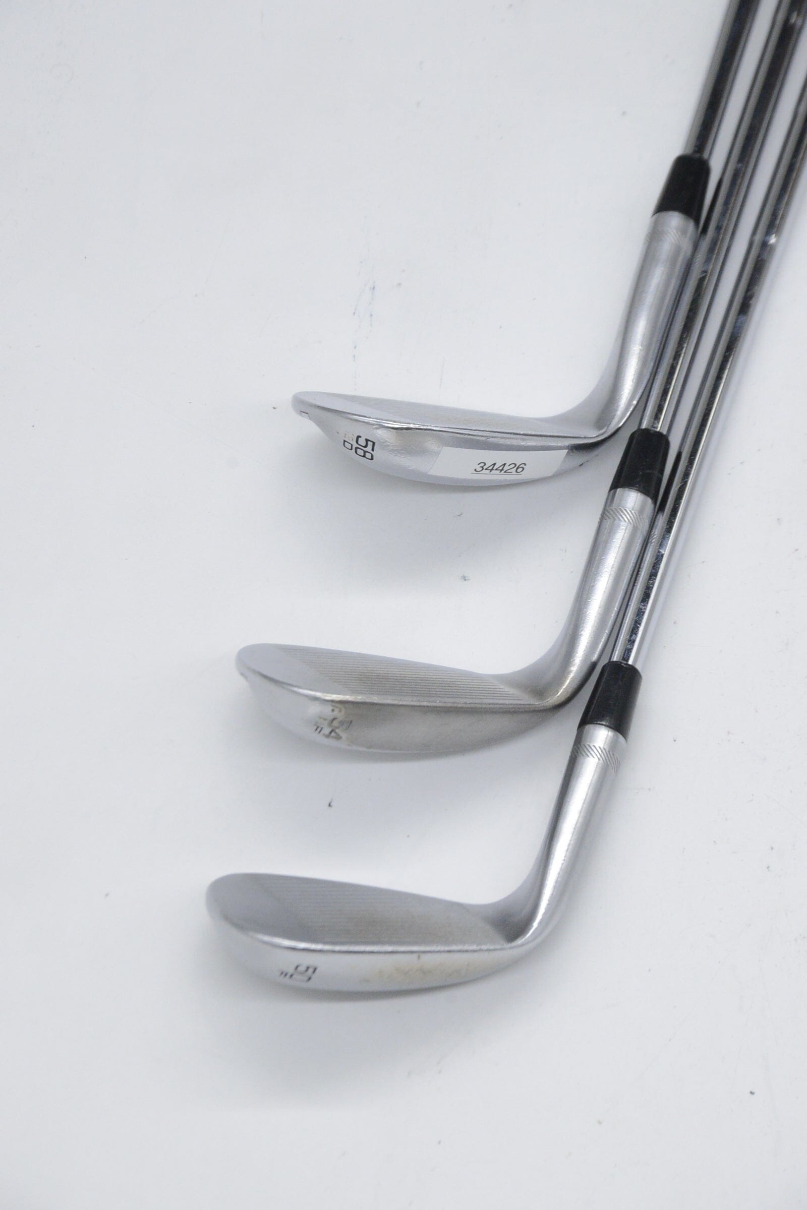 Titleist Vokey SM8 Tour Chrome 50, 54, 58 Degree Wedge Set Wedge Flex Golf Clubs GolfRoots