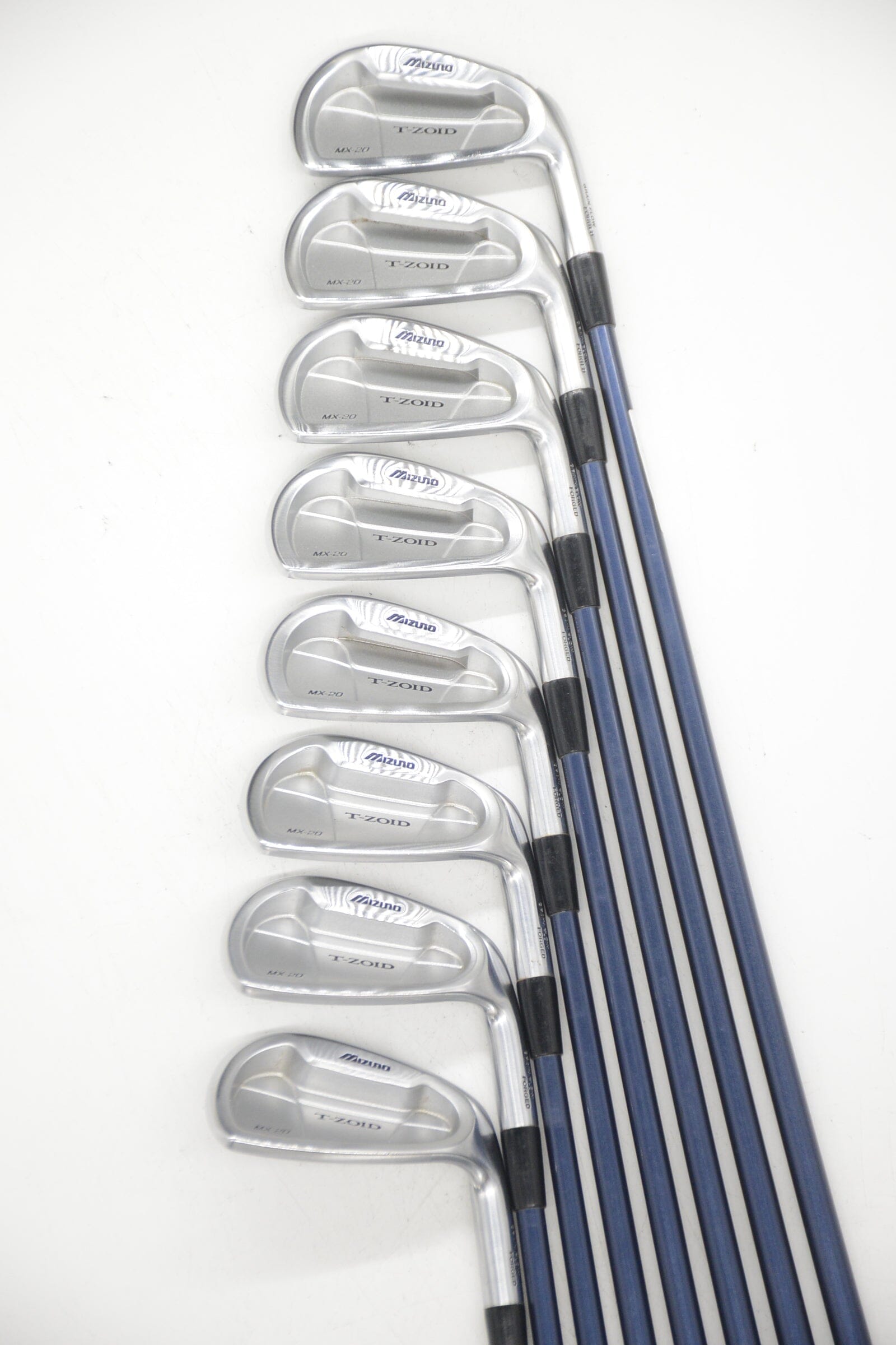 Mizuno MX 20 3-PW Iron Set R Flex +1" Golf Clubs GolfRoots