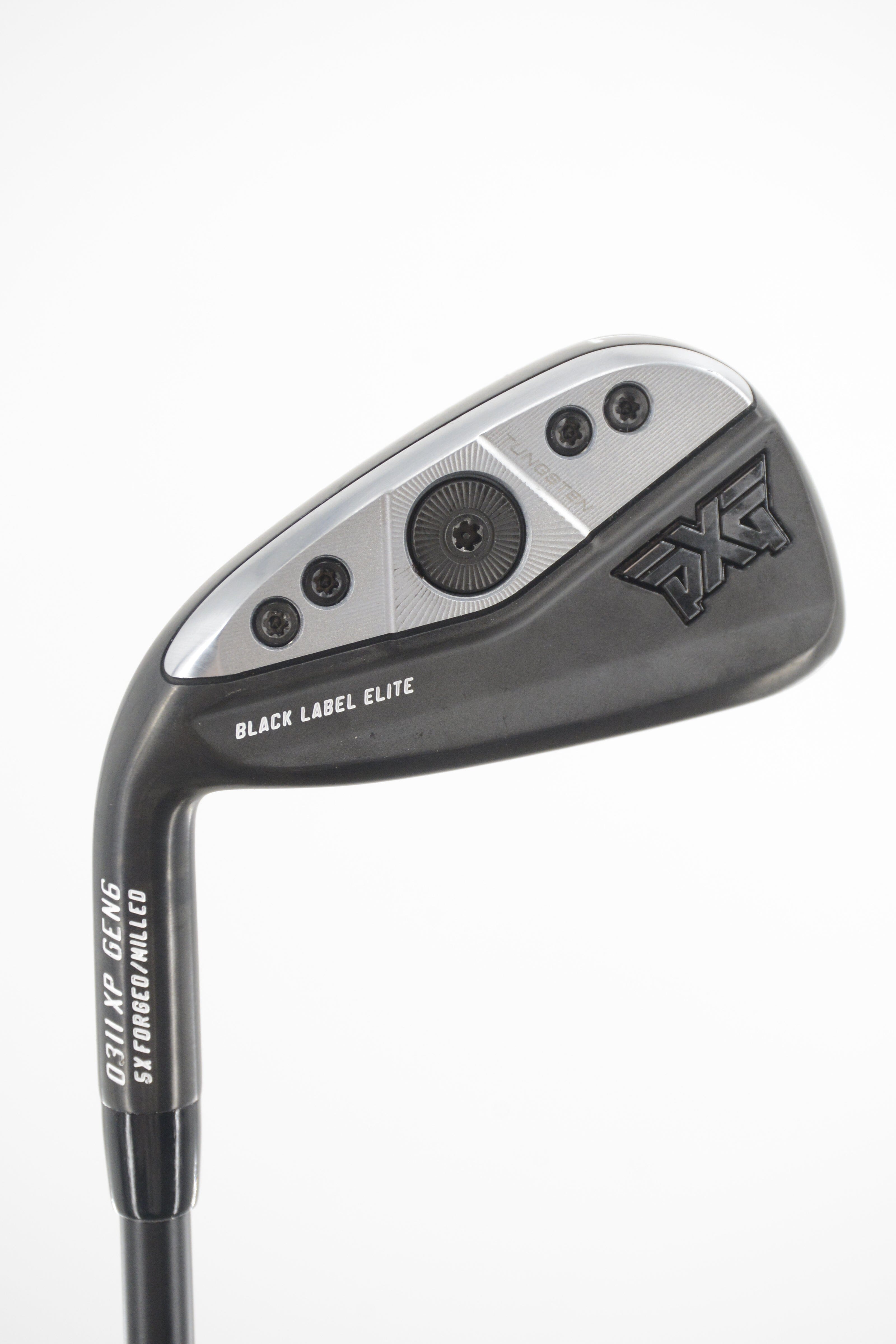 Lefty PXG 0311XP Gen6 Black Label Elite 7 Iron R Flex 37" Golf Clubs GolfRoots