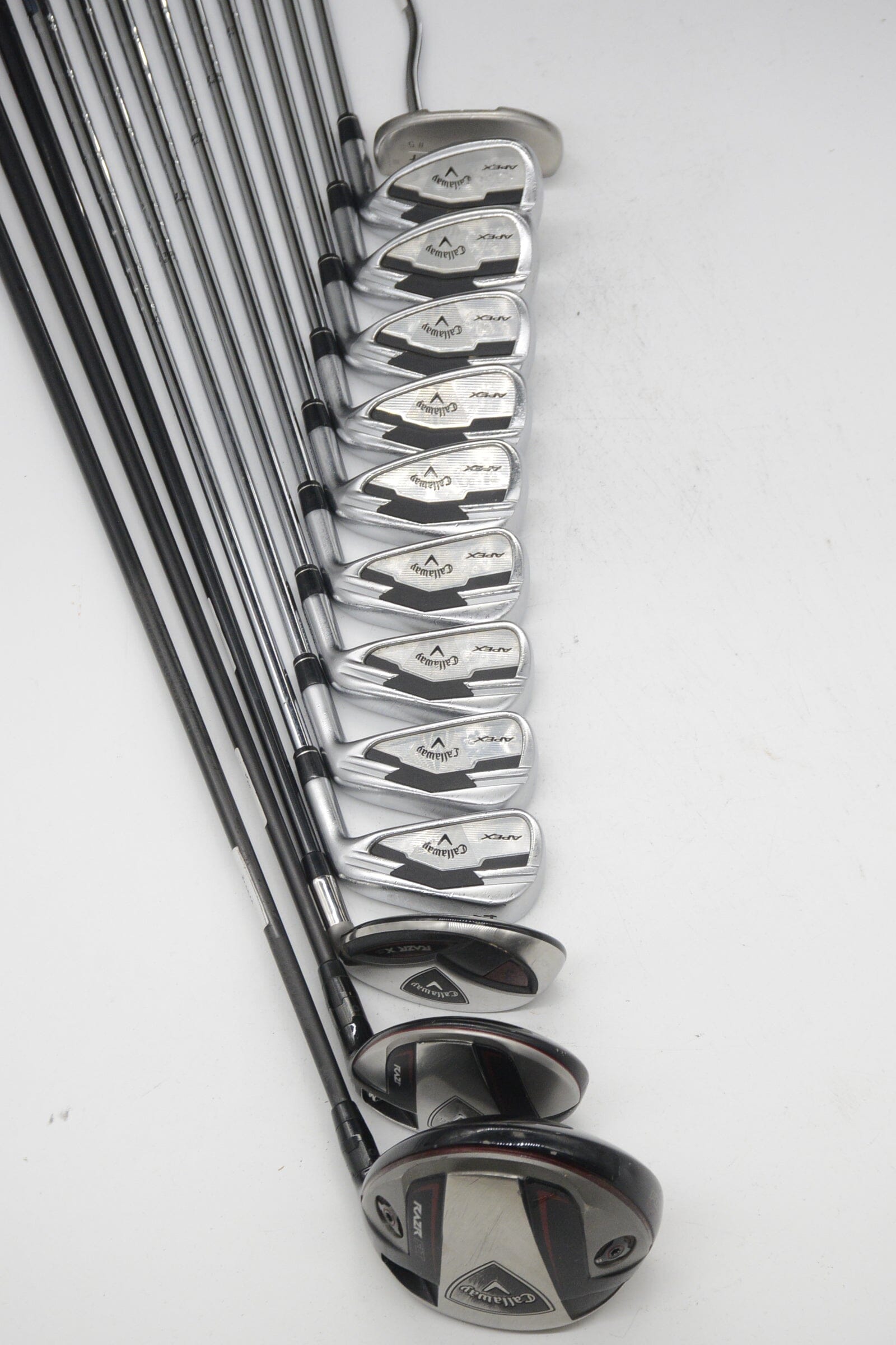 Callaway Apex Forged Mixed Full Set R Flex +1" Golf Clubs GolfRoots