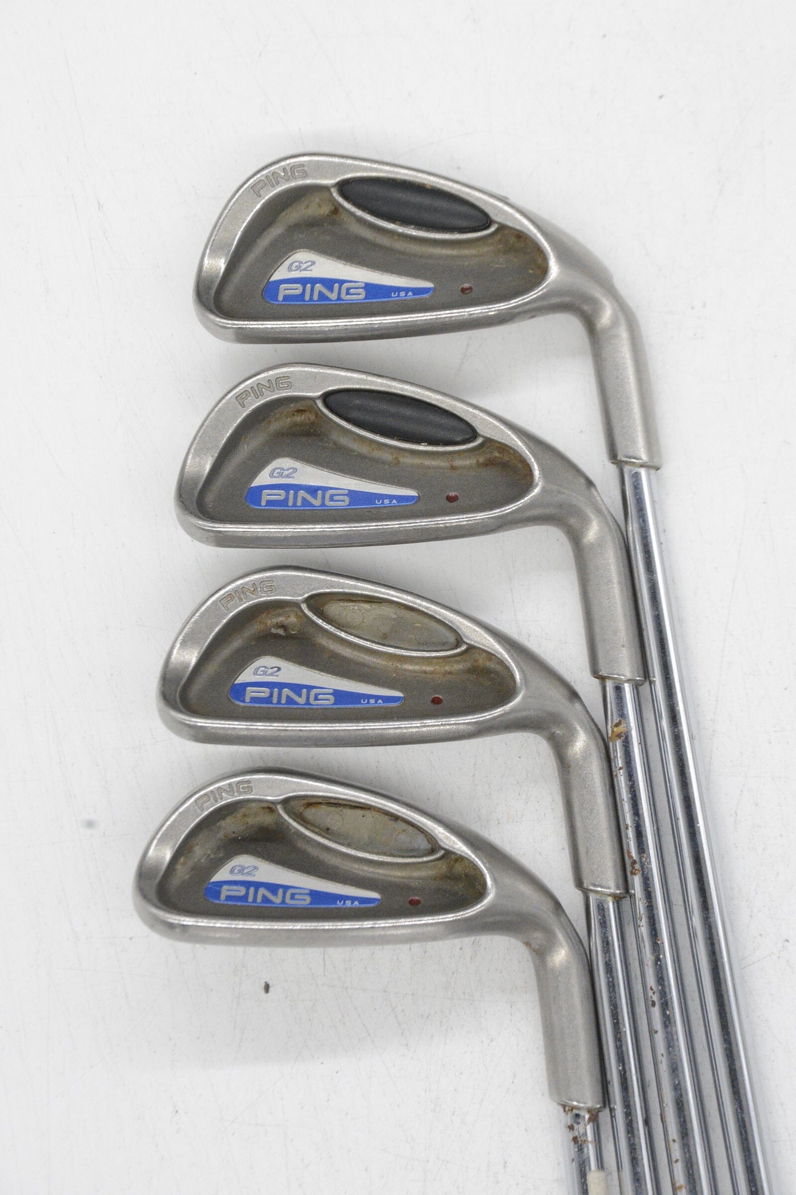 Ping G2 7-PW Iron Set S Flex +0.75" Golf Clubs GolfRoots