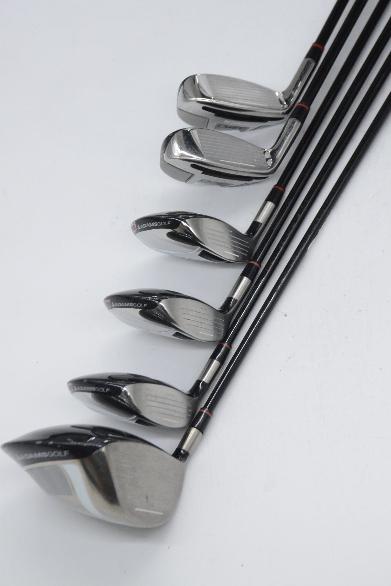 Women's *Dented* Adams Speedline Tech D, 3W, 5W, 7W, 5H, 6H Wood Set W Flex Golf Clubs GolfRoots