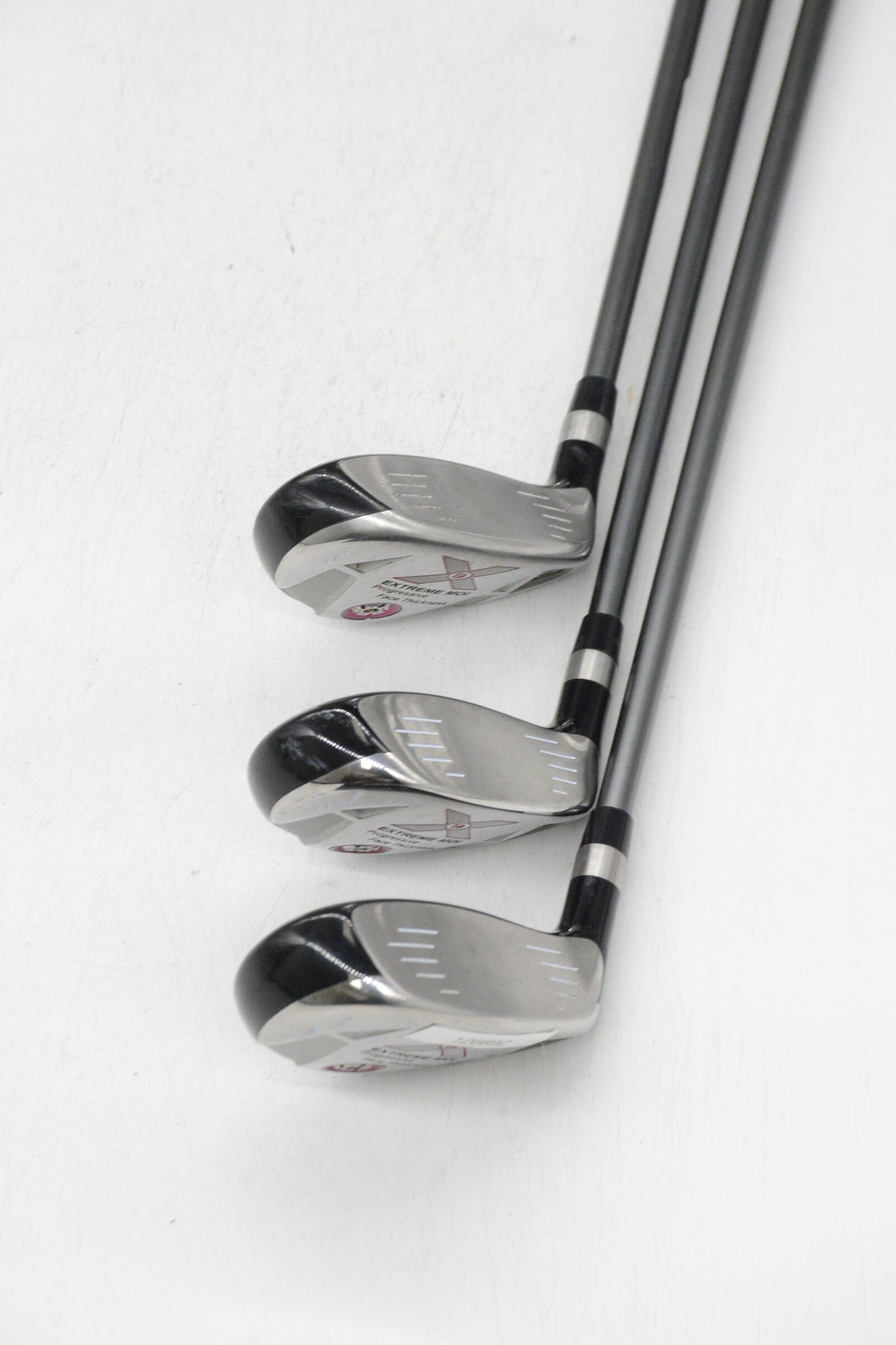 Women's X9 Extreme MOI 3H, 4H, 7H Hybrid Set W Flex Golf Clubs GolfRoots