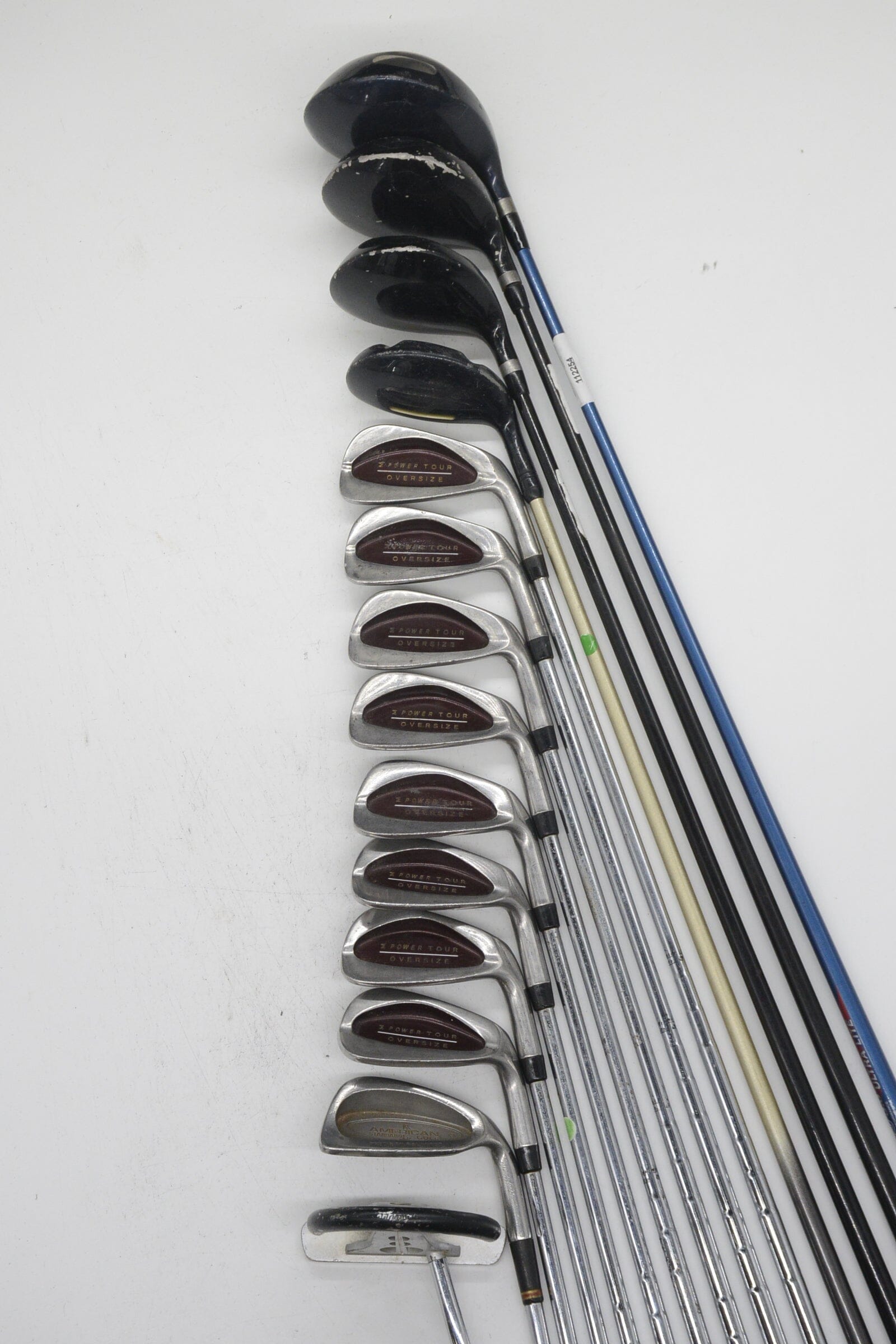 Power Tour Oversize Mixed Full Set R Flex -0.5" Golf Clubs GolfRoots