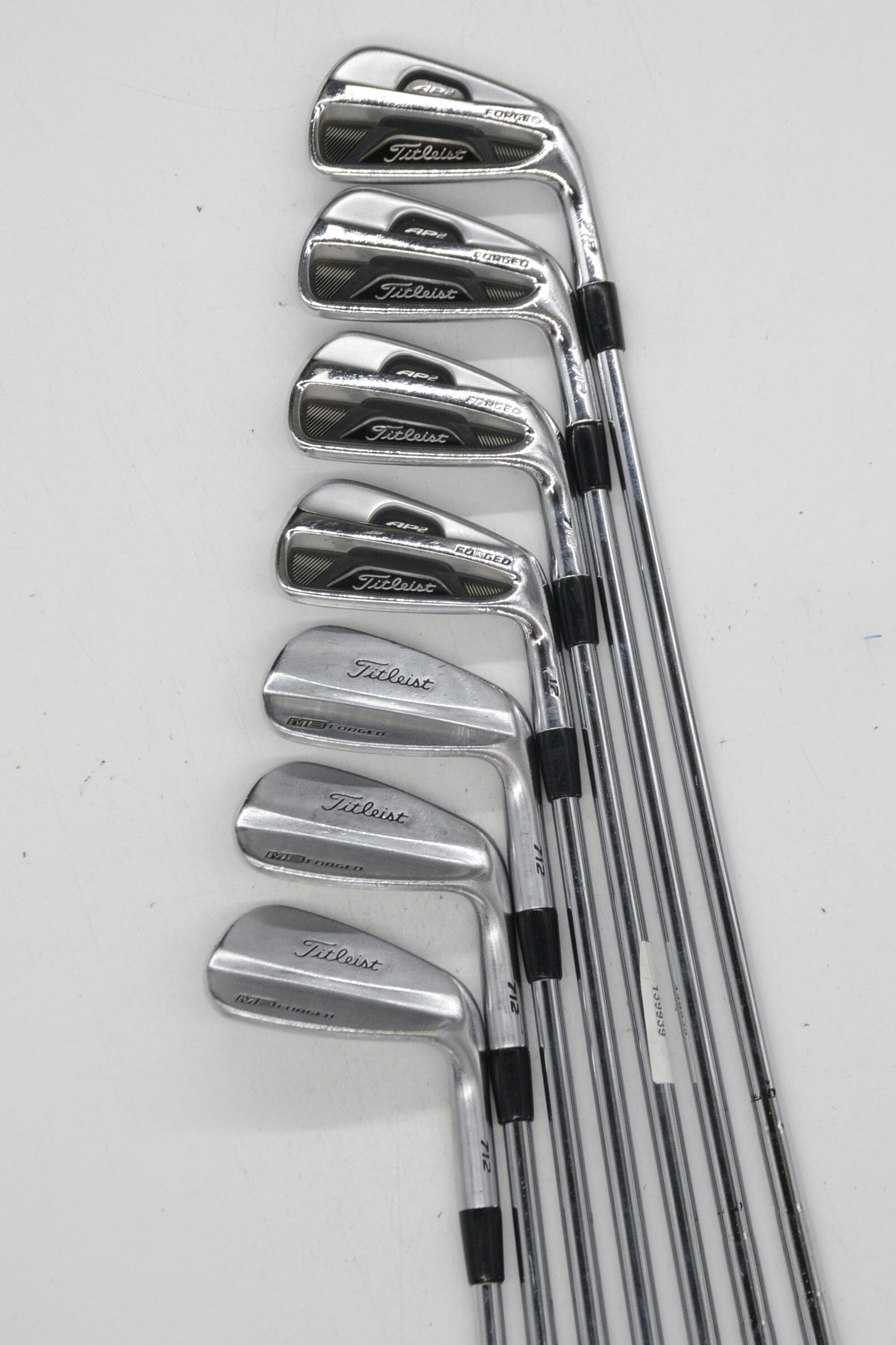 Titleist 712 AP2/MB Forged Combo 4-PW Iron Set S Flex +1" Golf Clubs GolfRoots