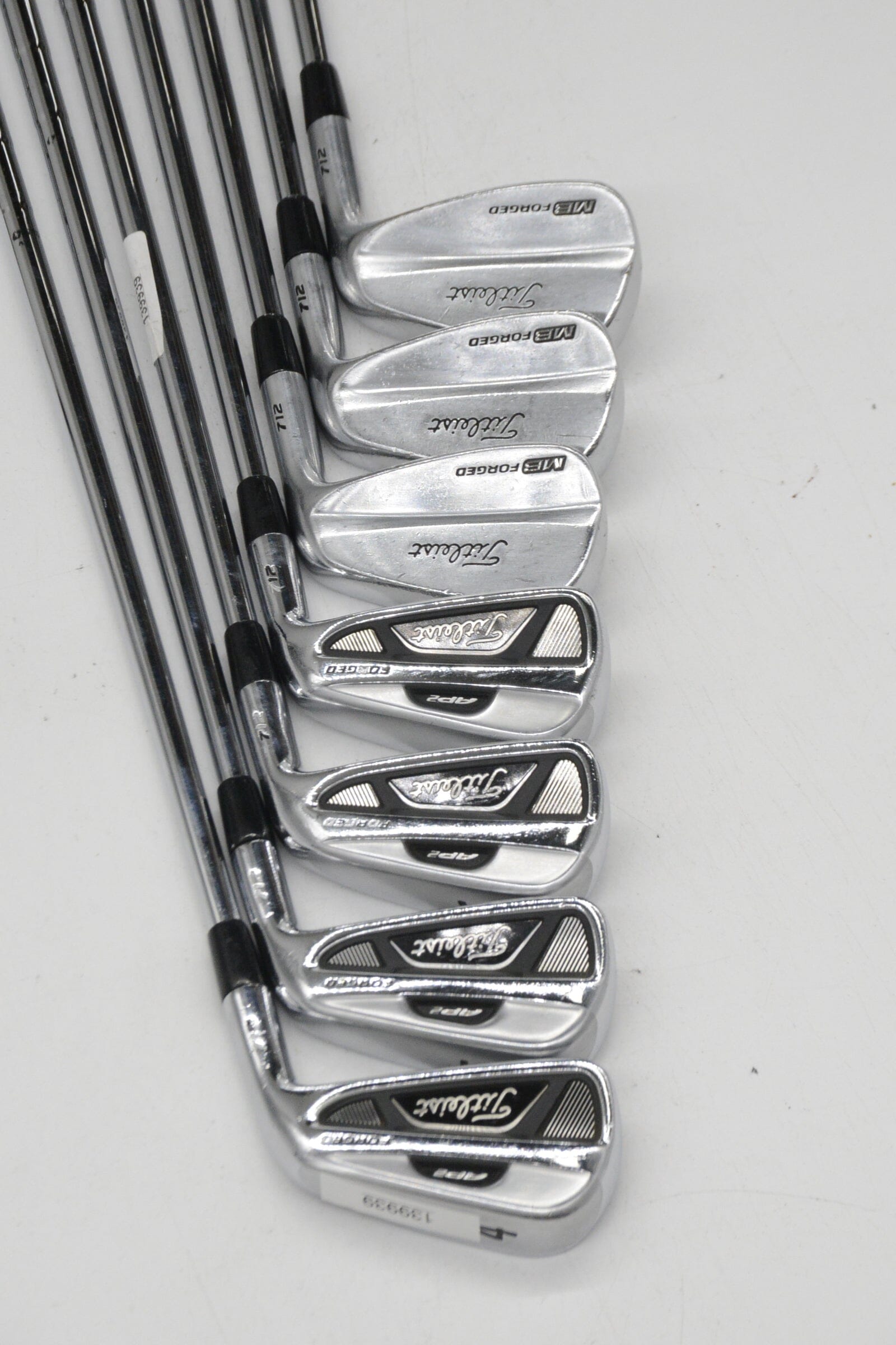 Titleist 712 AP2/MB Forged Combo 4-PW Iron Set S Flex +1" Golf Clubs GolfRoots