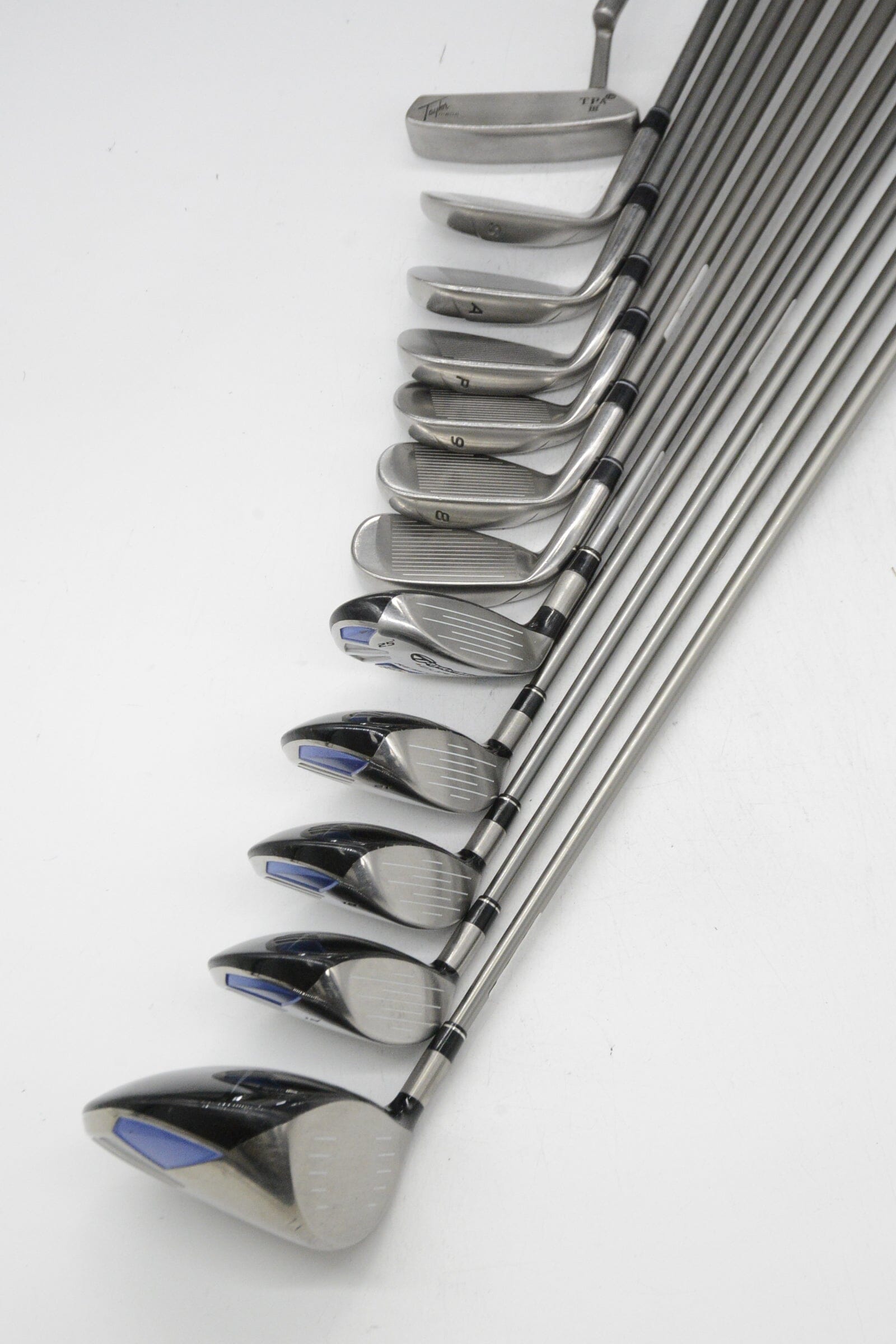 Women's TaylorMade Burner 2.0 Mixed Full Set W Flex -0.5" Golf Clubs GolfRoots