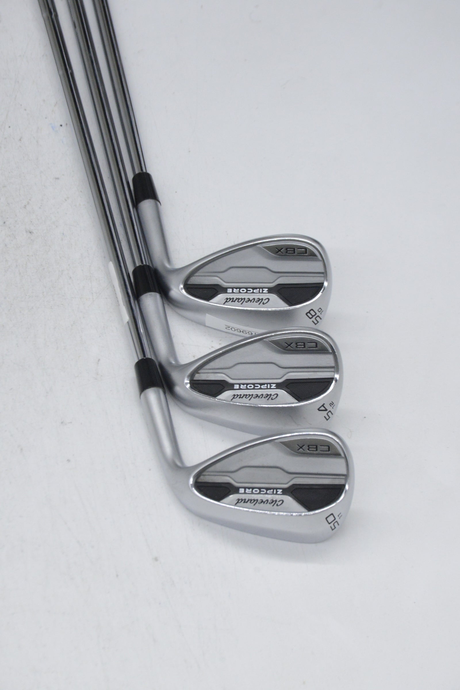 Cleveland CBX Zipcore 50, 54, 58 Degree Wedge Set Wedge Flex