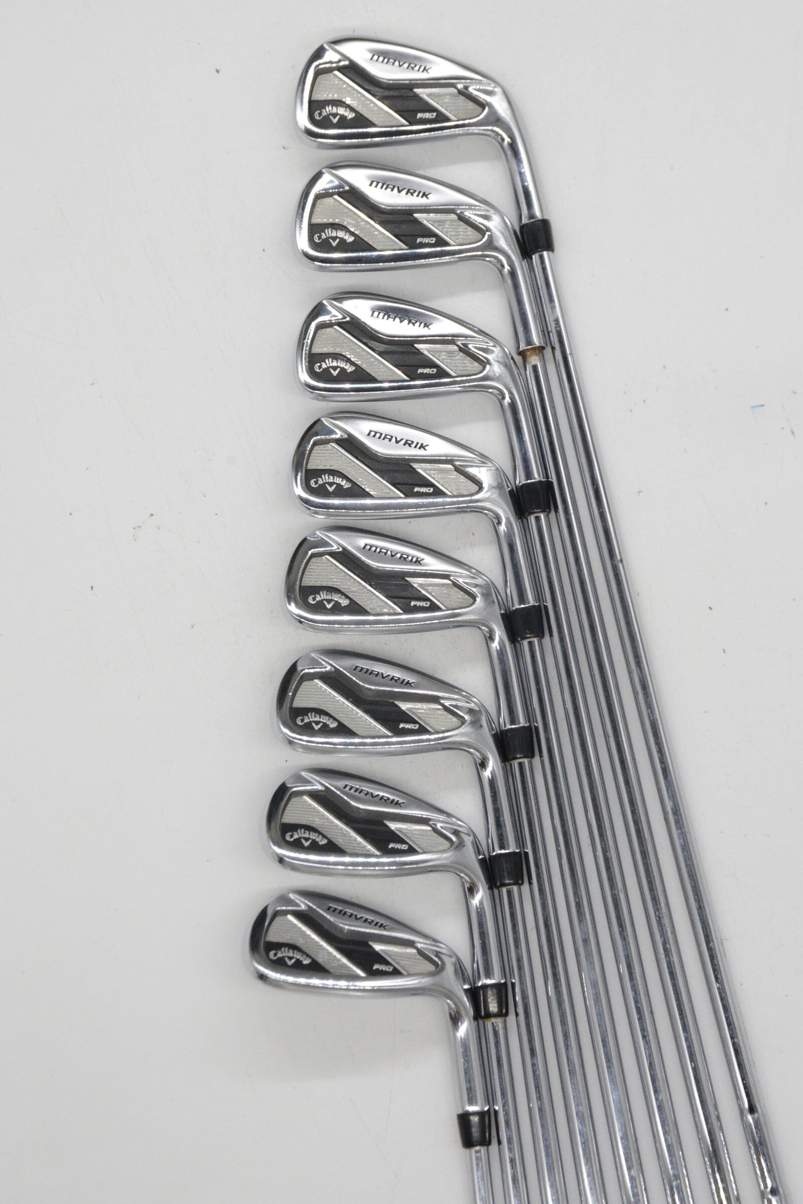 Callaway Mavrik Pro 4-AW Iron Set S Flex Std Length Golf Clubs GolfRoots