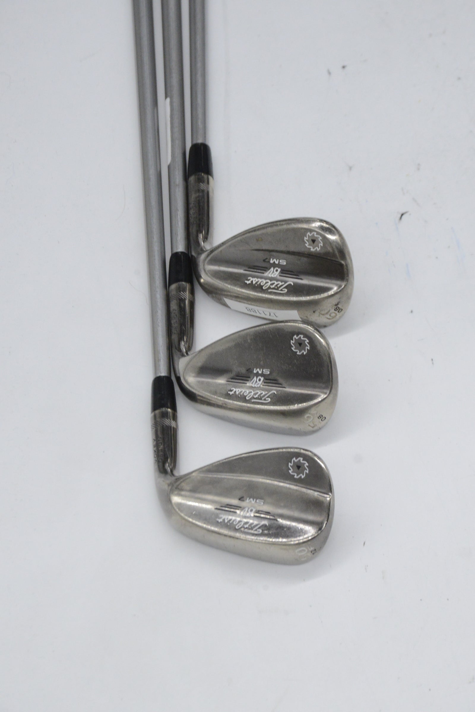 Titleist Vokey SM7 Brushed Steel 50, 56, 60 Degree Wedge Set S Flex
