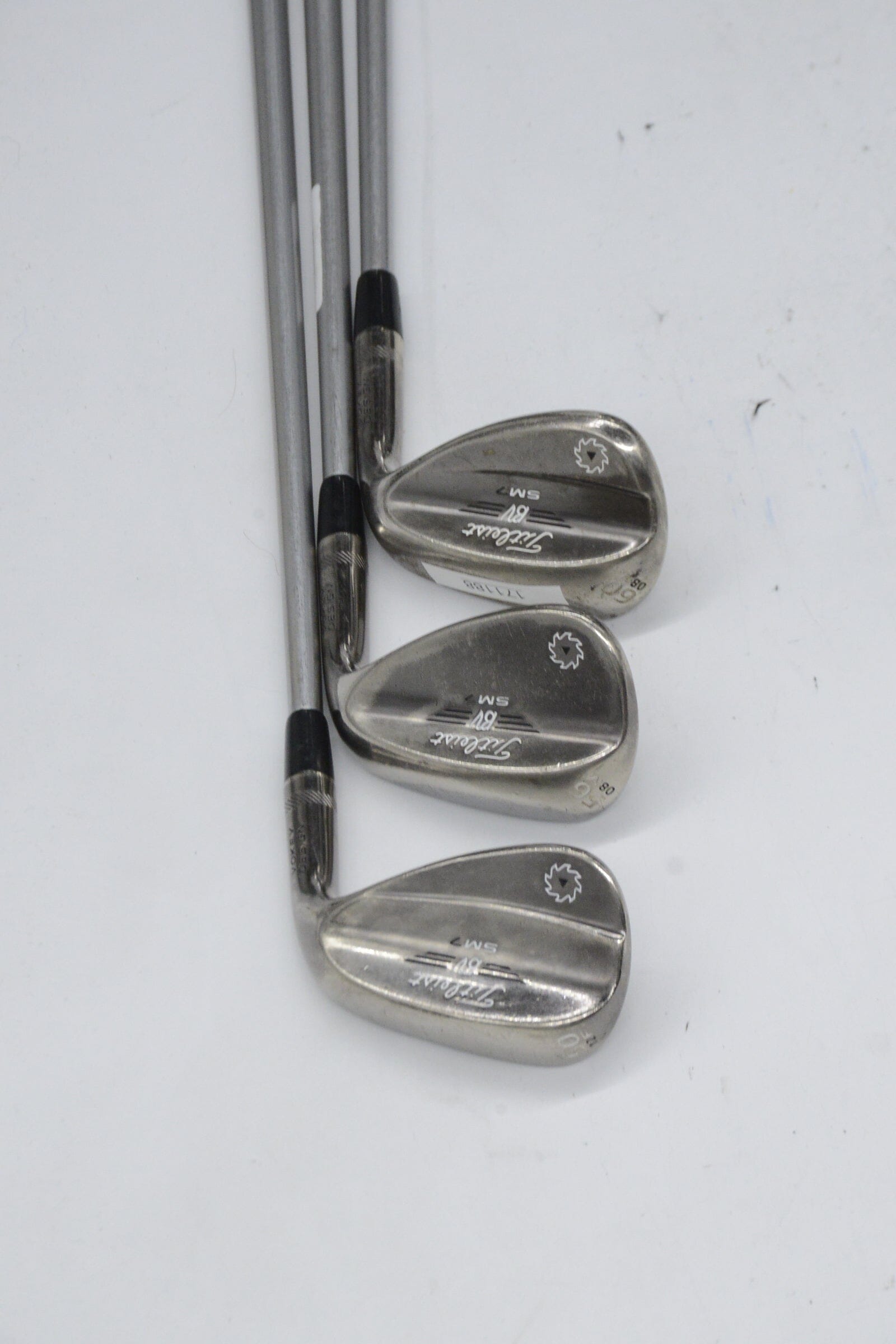 Titleist Vokey SM7 Brushed Steel 50, 56, 60 Degree Wedge Set S Flex Golf Clubs GolfRoots