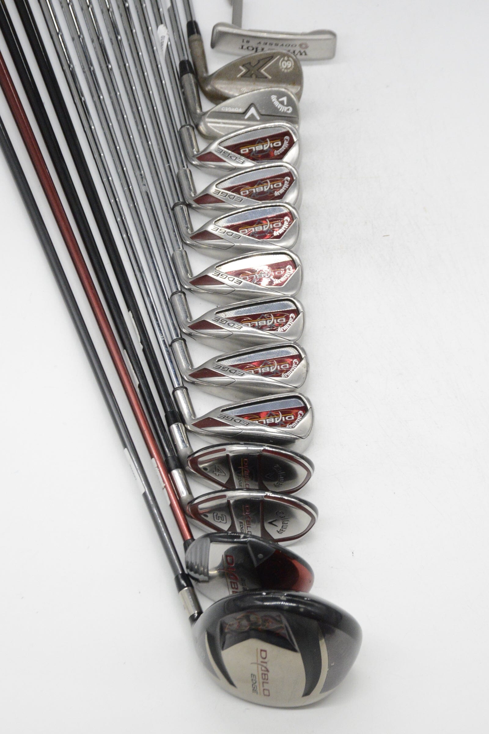 Callaway Diablo Edge Mixed Full Set S Flex +0.75" Golf Clubs GolfRoots