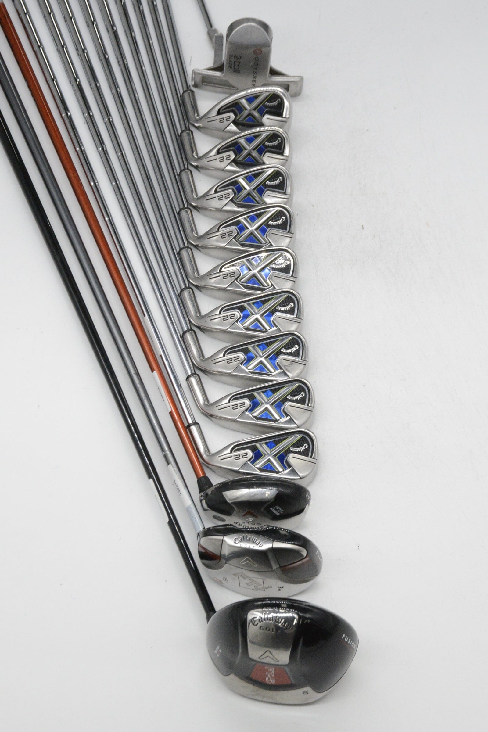 Callaway X-22 Mixed Full Set Uniflex -0.25" Golf Clubs GolfRoots