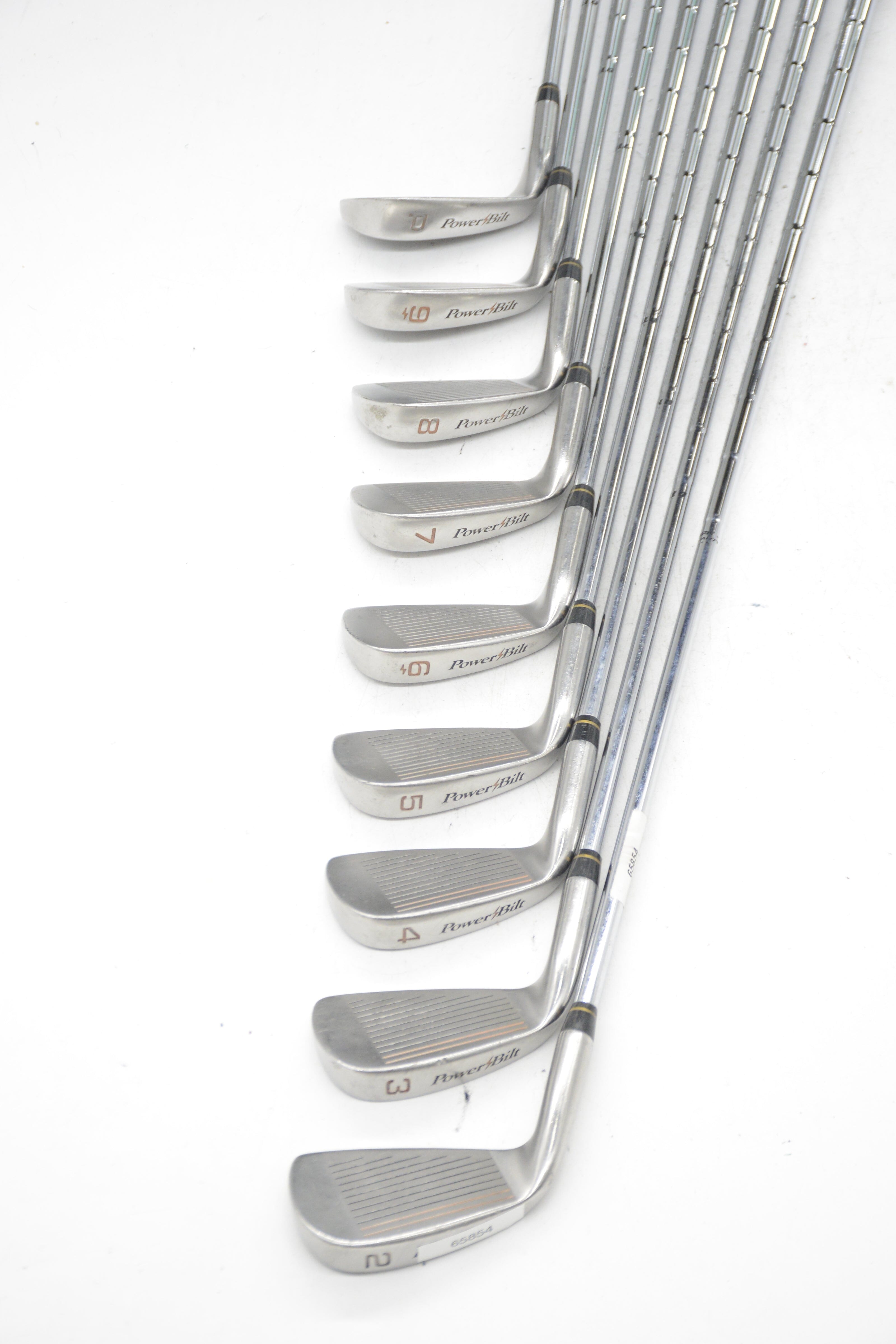 PowerBilt Citation Plus Oversize 2-PW Iron Set R Flex -0.5" Golf Clubs GolfRoots
