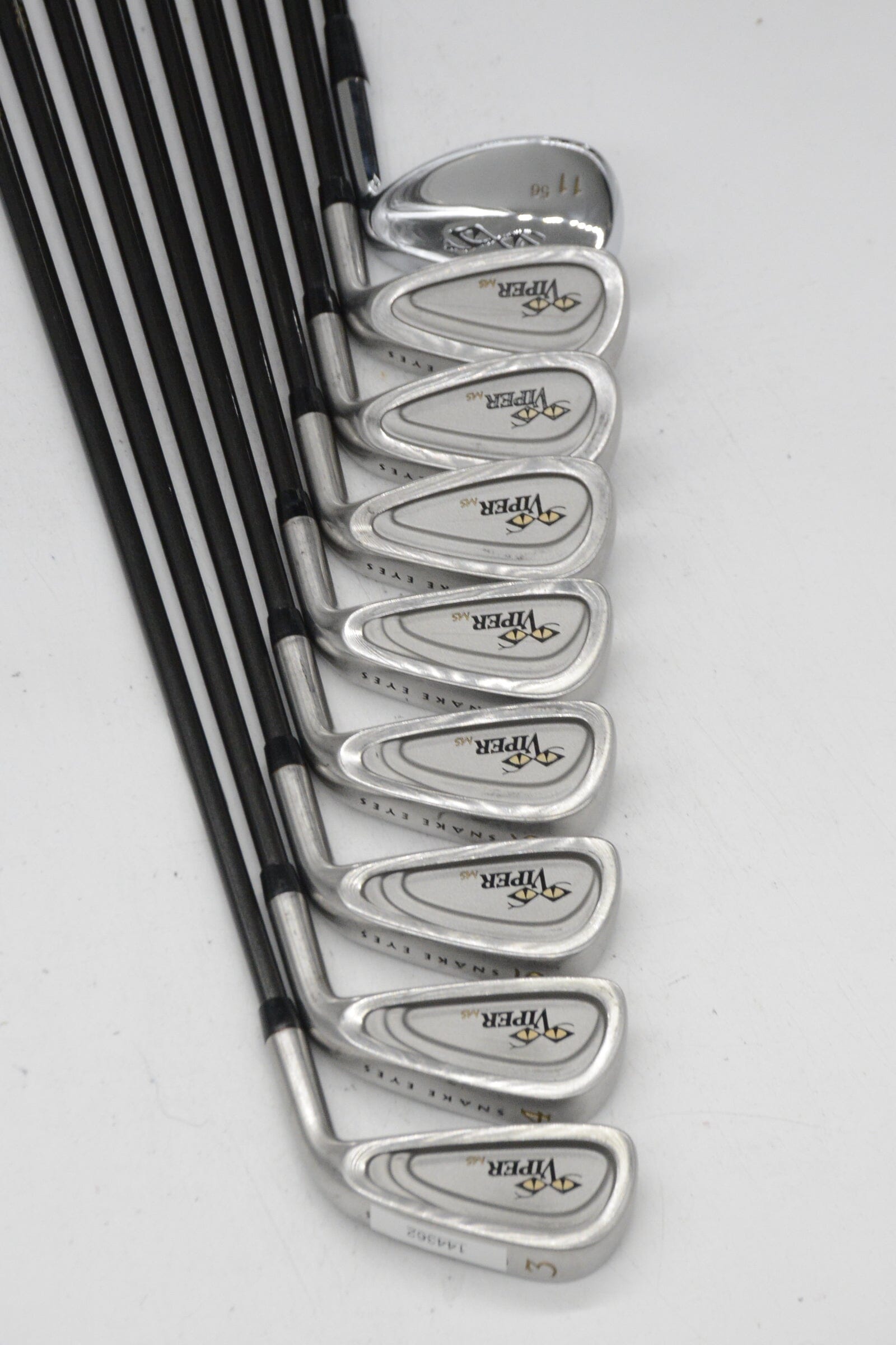 Snake Eyes Viper MS 3-PW, SW Iron Set R Flex -0.25" Golf Clubs GolfRoots