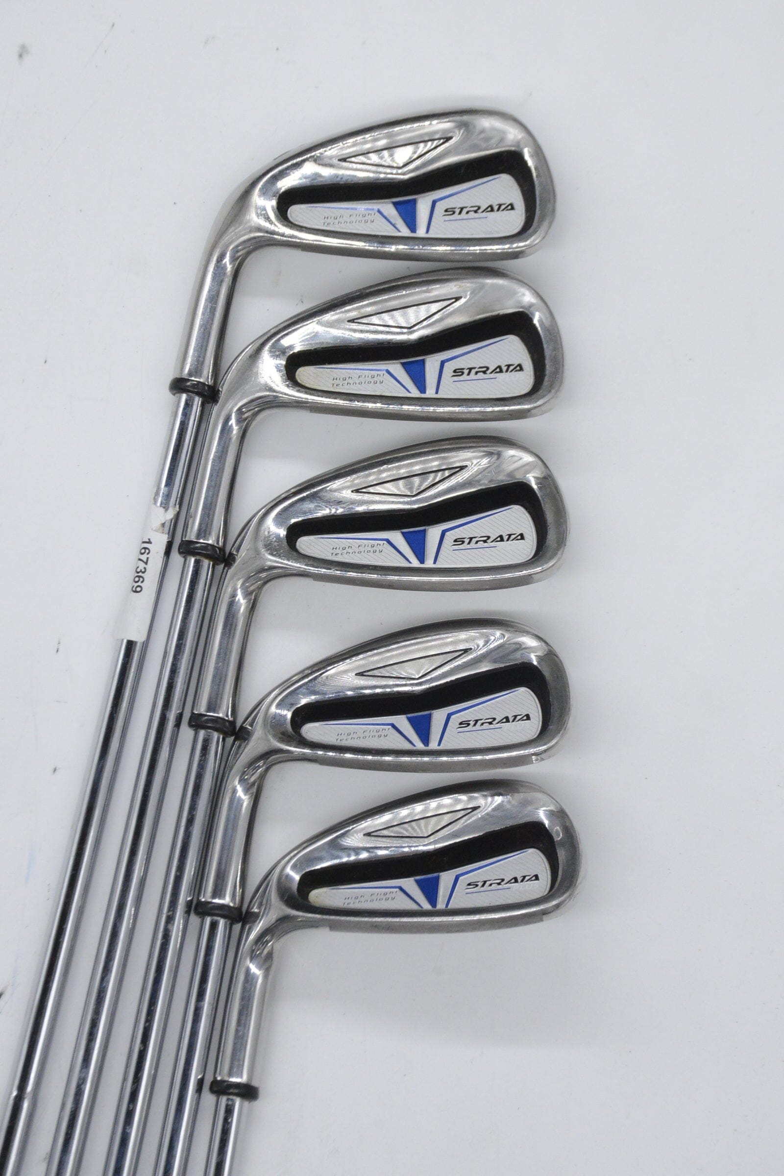 Lefty Strata Plus 6-PW Iron Set R Flex +0.25" Golf Clubs GolfRoots