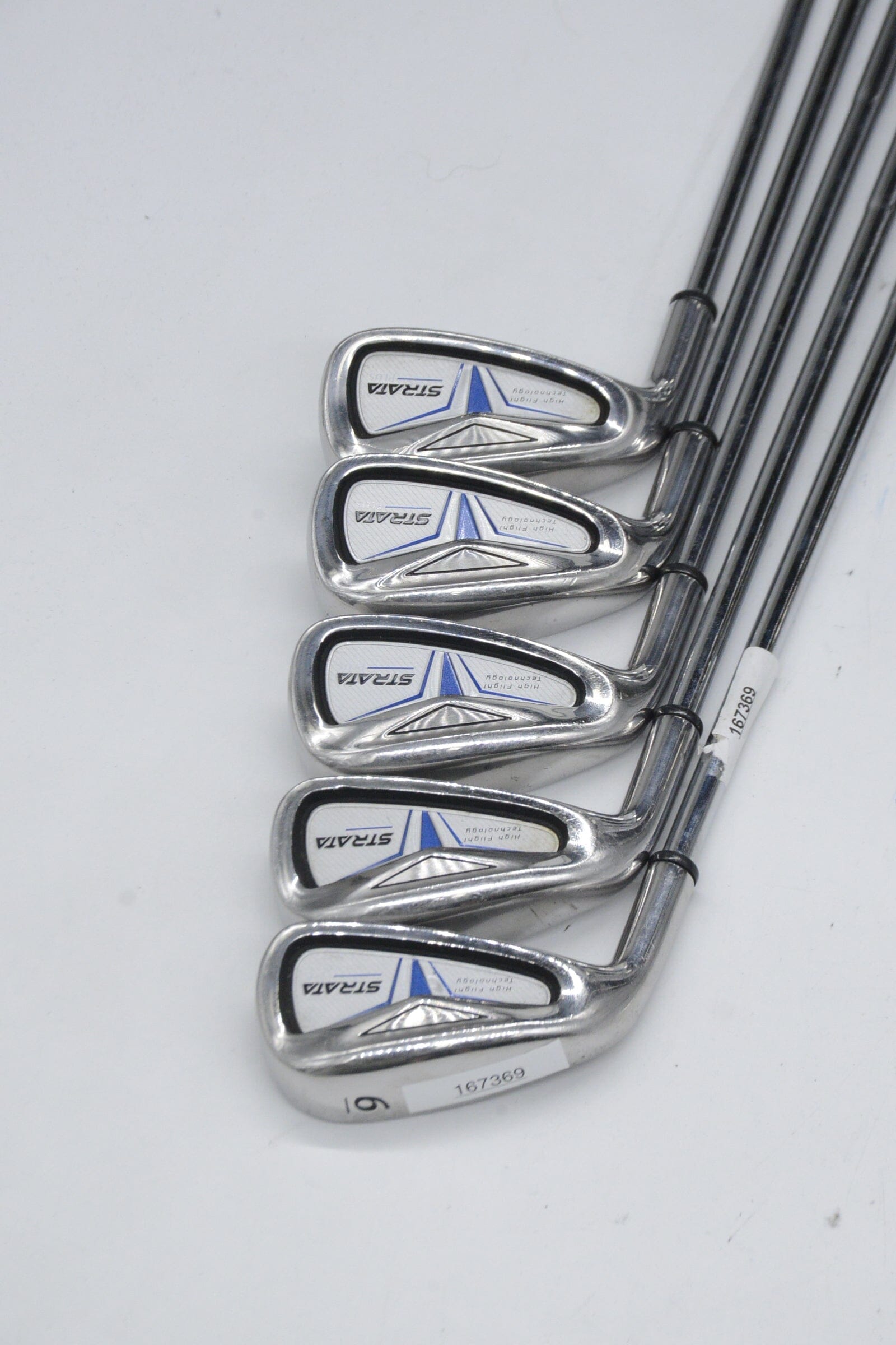 Lefty Strata Plus 6-PW Iron Set R Flex +0.25" Golf Clubs GolfRoots