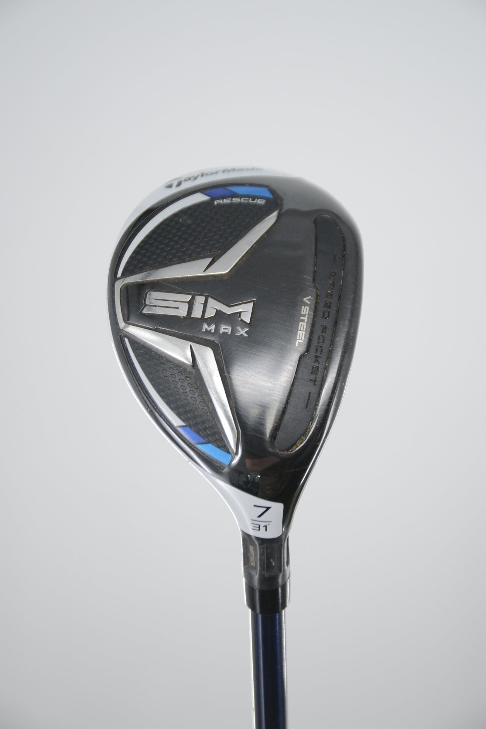 TaylorMade SIM Max 7 Hybrid R Flex 38.5" Golf Clubs GolfRoots