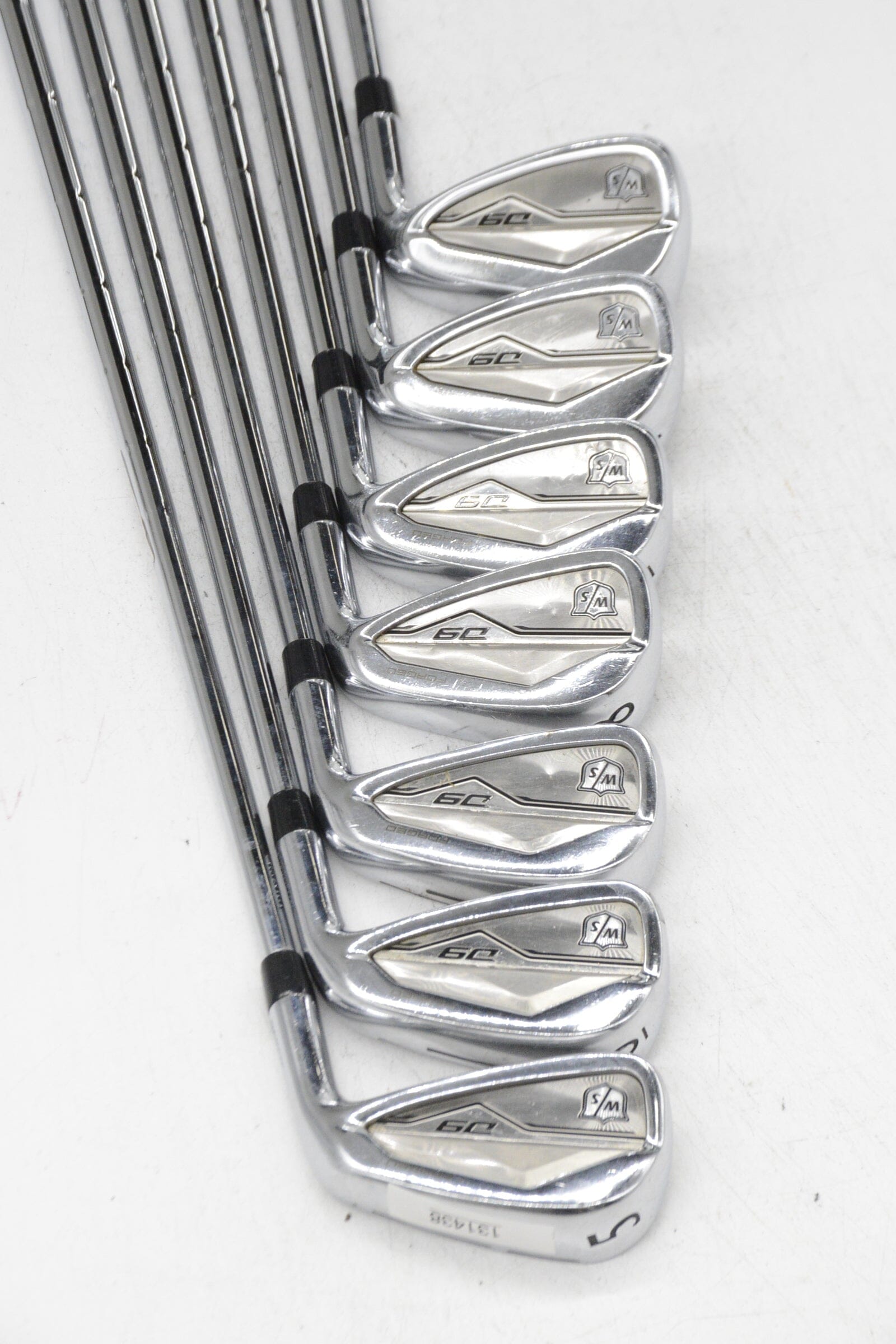 Wilson Staff D9 Forged 5-GW Iron Set S Flex Std Length Golf Clubs GolfRoots