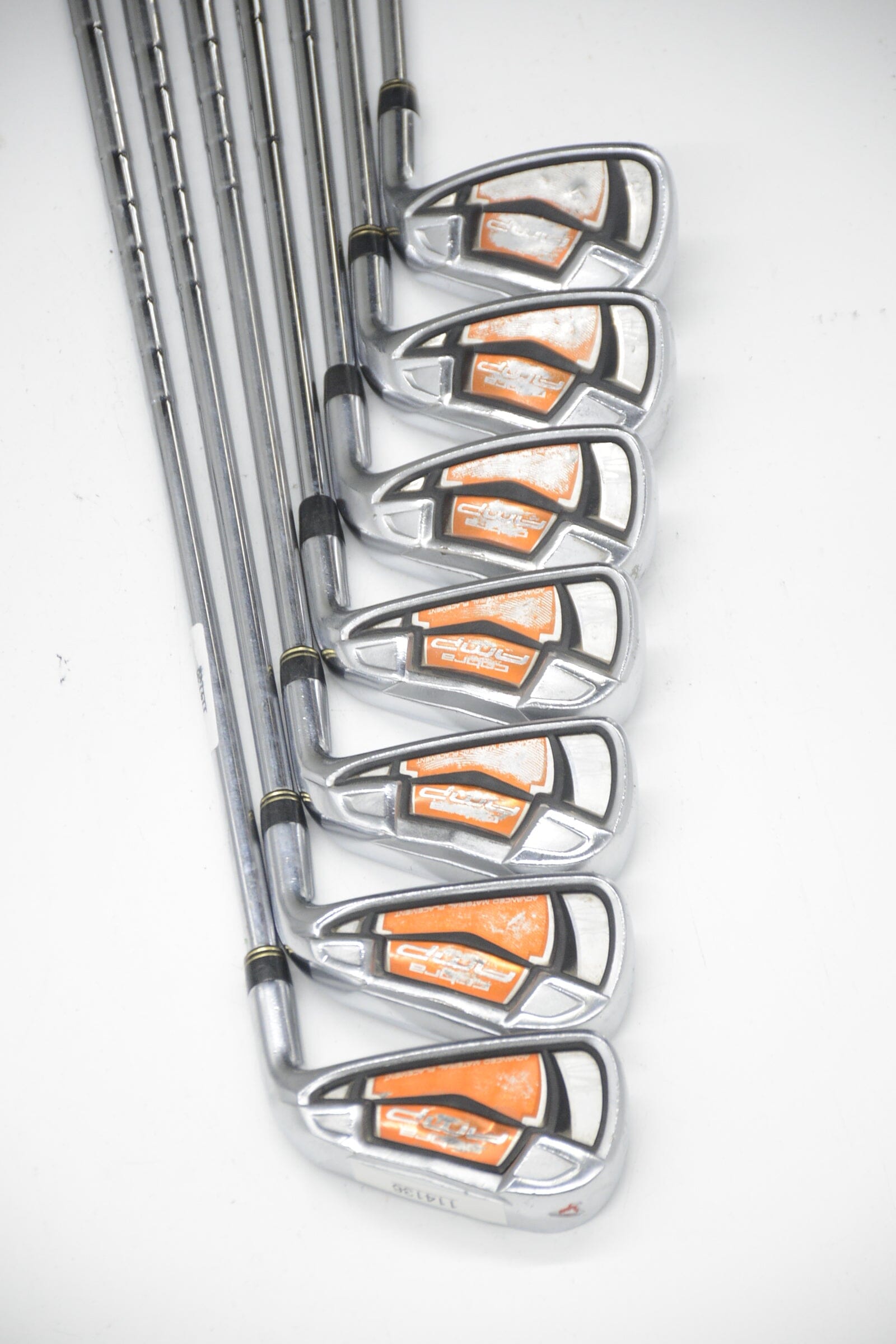 Cobra Amp 5-PW Iron Set S Flex +0.25" Golf Clubs GolfRoots
