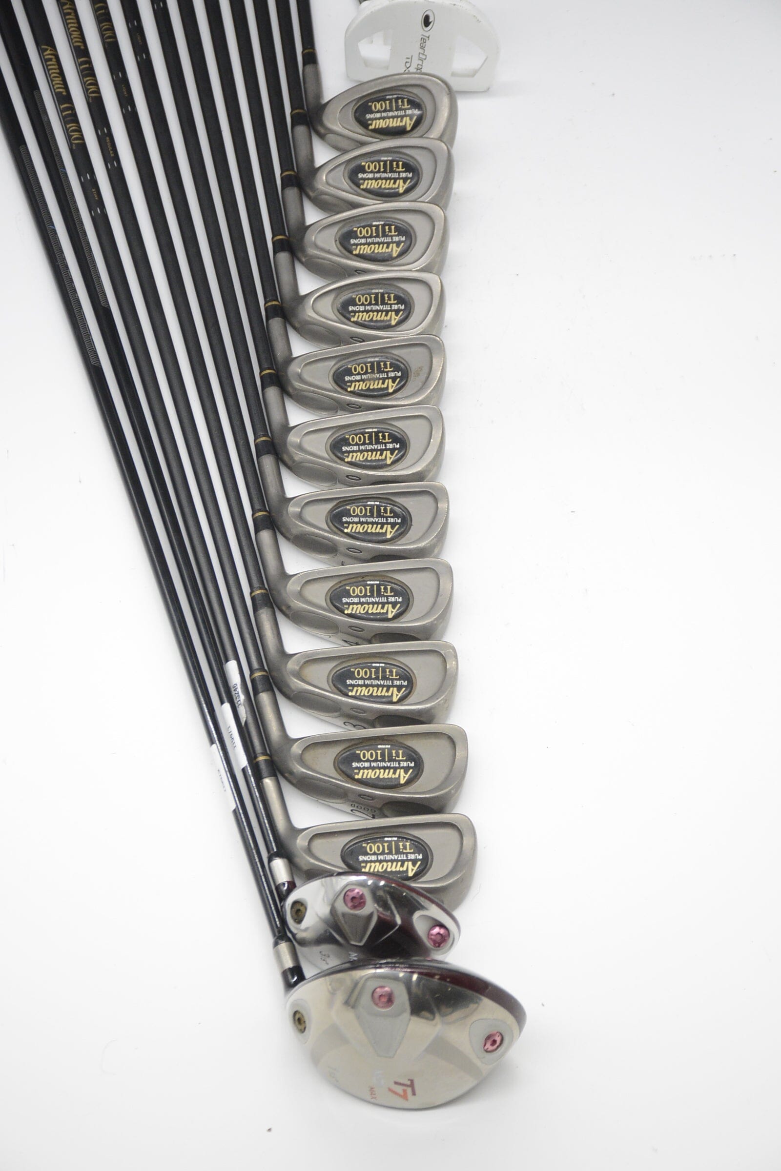 Tommy Armour Ti/100 Mixed Full Set SR Flex Std Length Golf Clubs GolfRoots