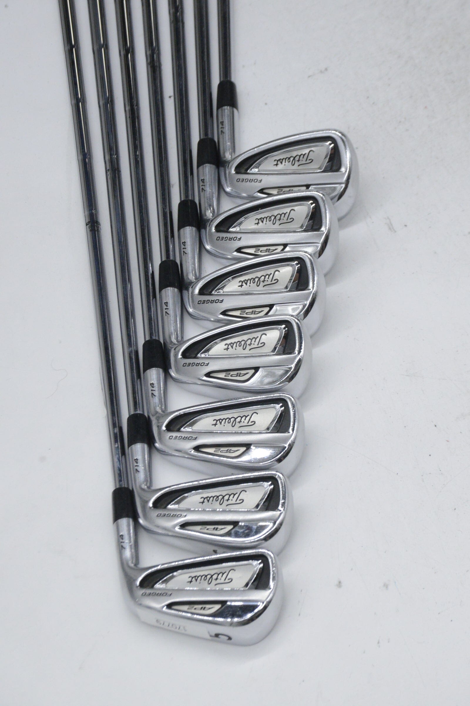 Titleist 714 AP2 Forged 5-AW Iron Set S Flex +0.25" Golf Clubs GolfRoots