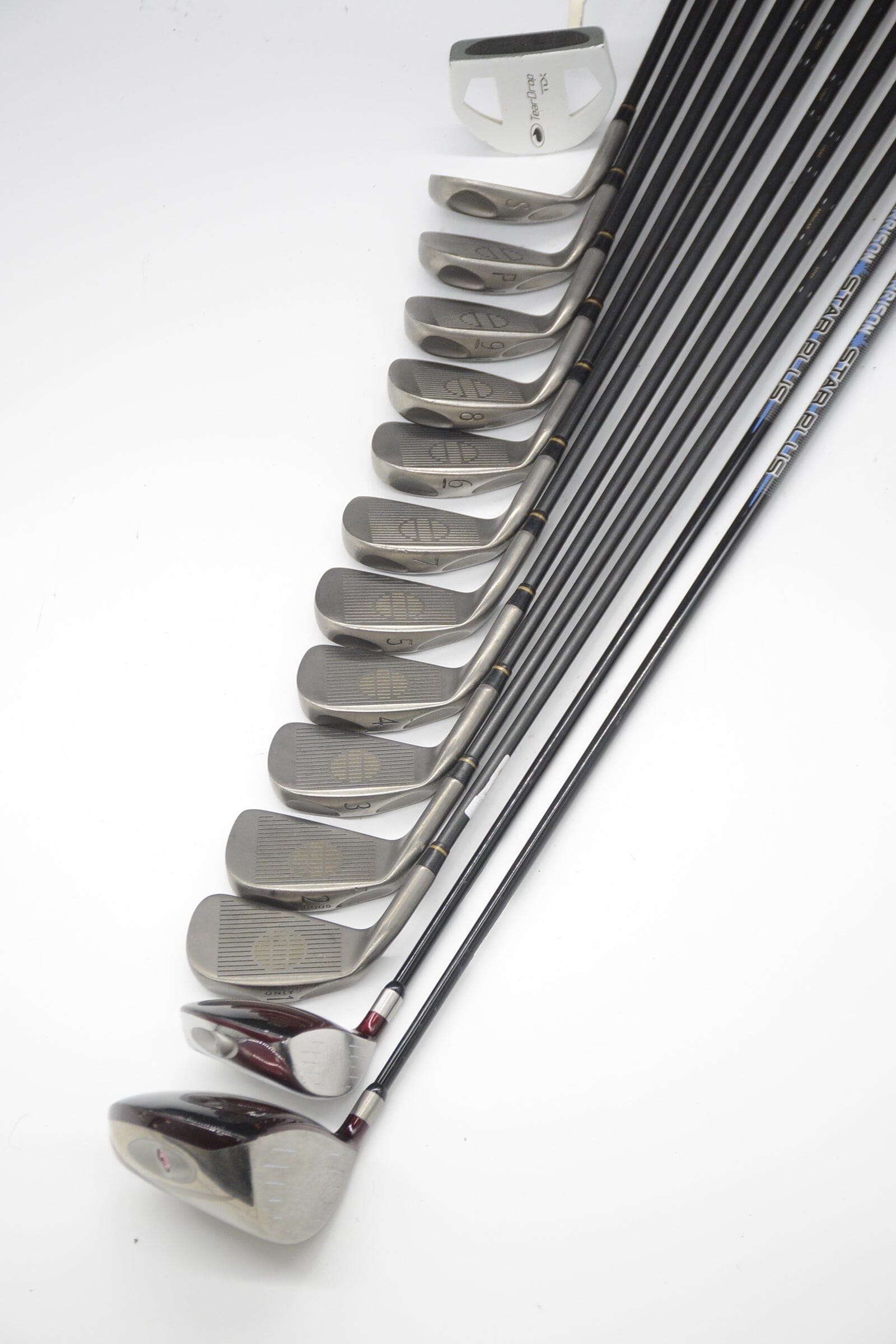 Tommy Armour Ti/100 Mixed Full Set SR Flex Std Length Golf Clubs GolfRoots