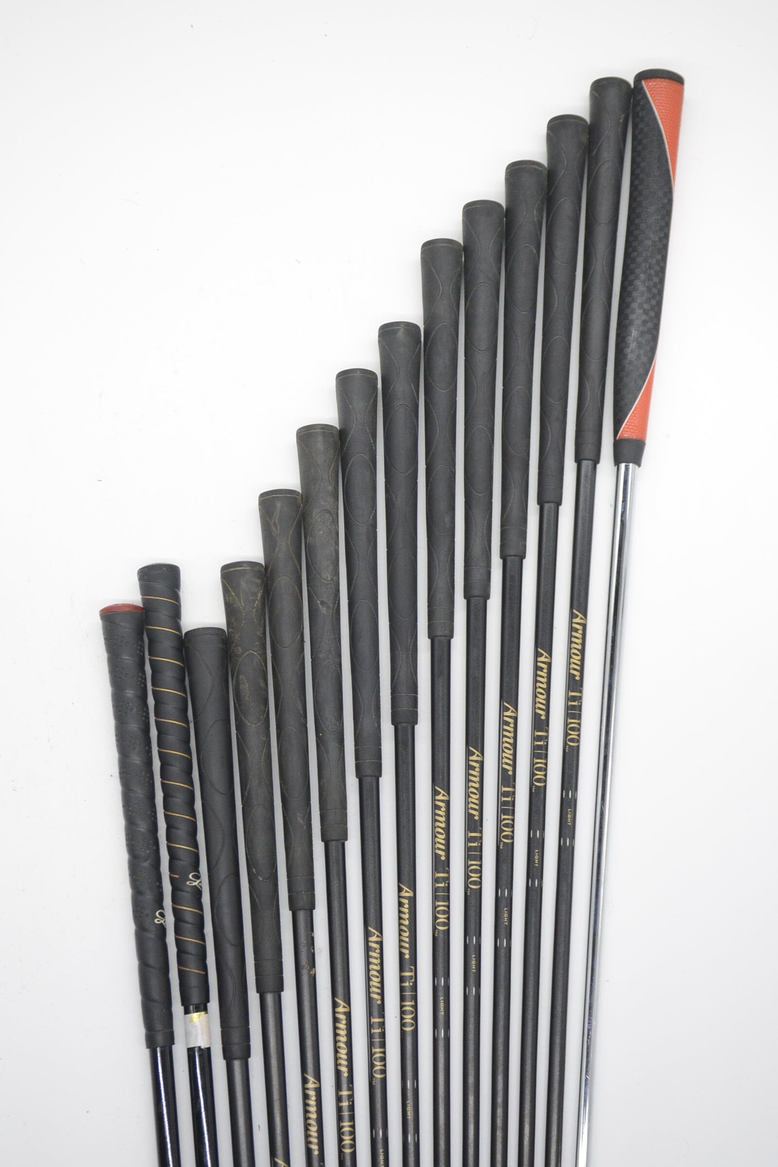 Tommy Armour Ti/100 Mixed Full Set SR Flex Std Length Golf Clubs GolfRoots
