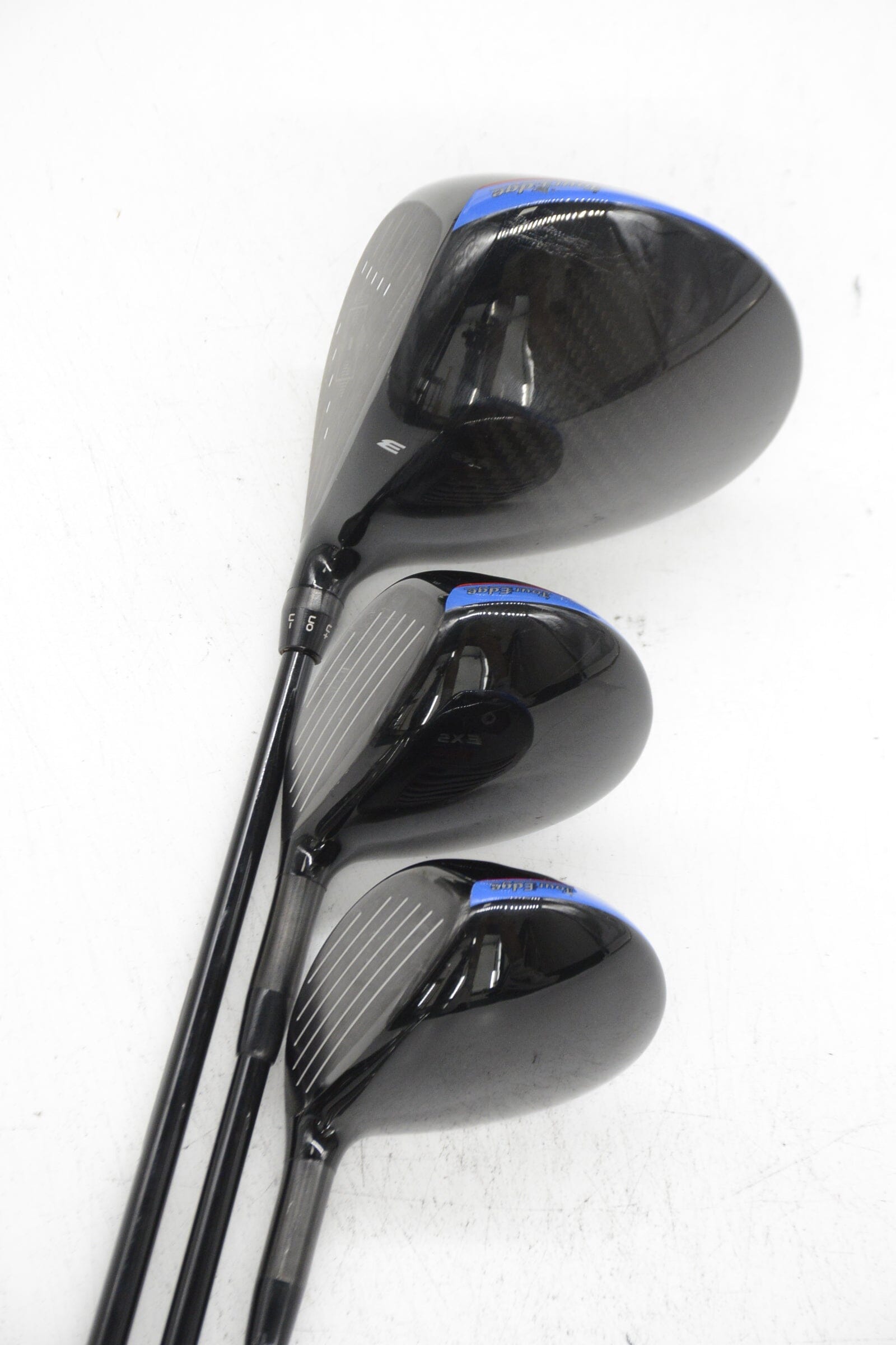 Tour Edge Exotics Exs Pro D, 3W, 5W Wood Set R Flex Golf Clubs GolfRoots