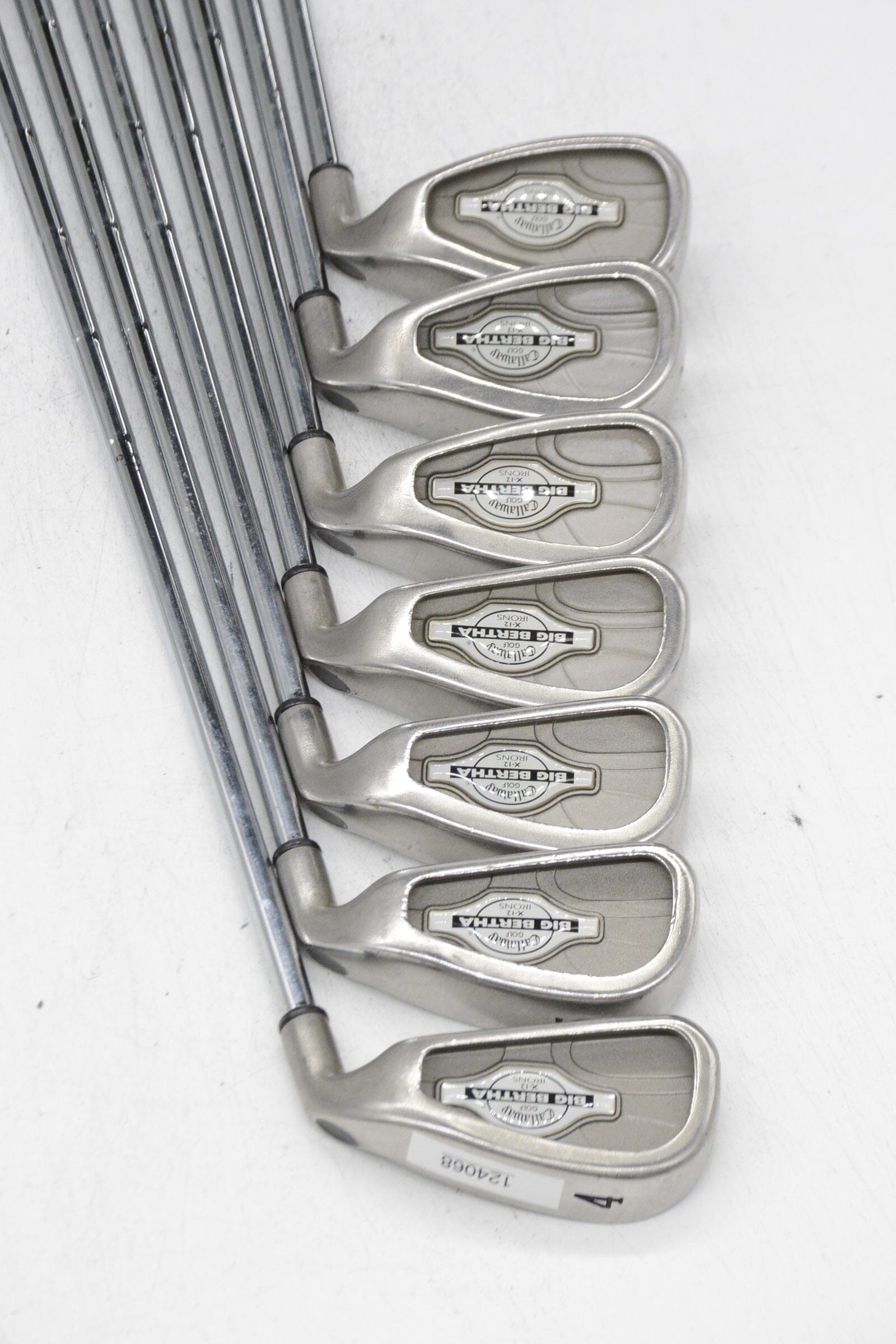 Callaway Big Bertha X-12 4-PW Iron Set R Flex Std Length Golf Clubs GolfRoots