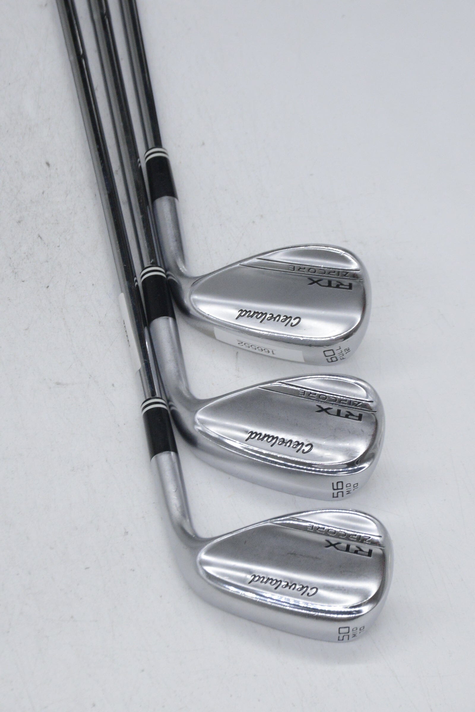 Cleveland RTX Zipcore Tour Satin 50, 56, 60 Degree Wedge Set Wedge Flex Golf Clubs GolfRoots