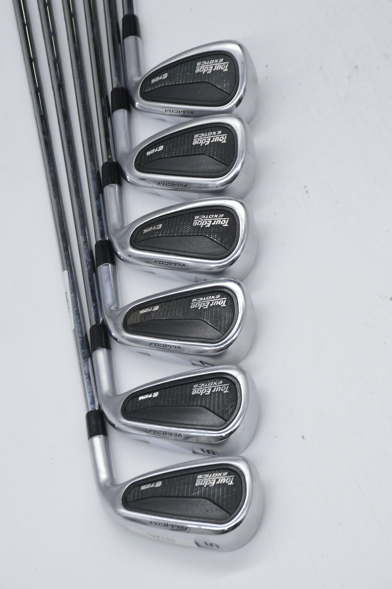 Tour Edge Exotics E725 5-PW Iron Set R Flex -1.25" Golf Clubs GolfRoots