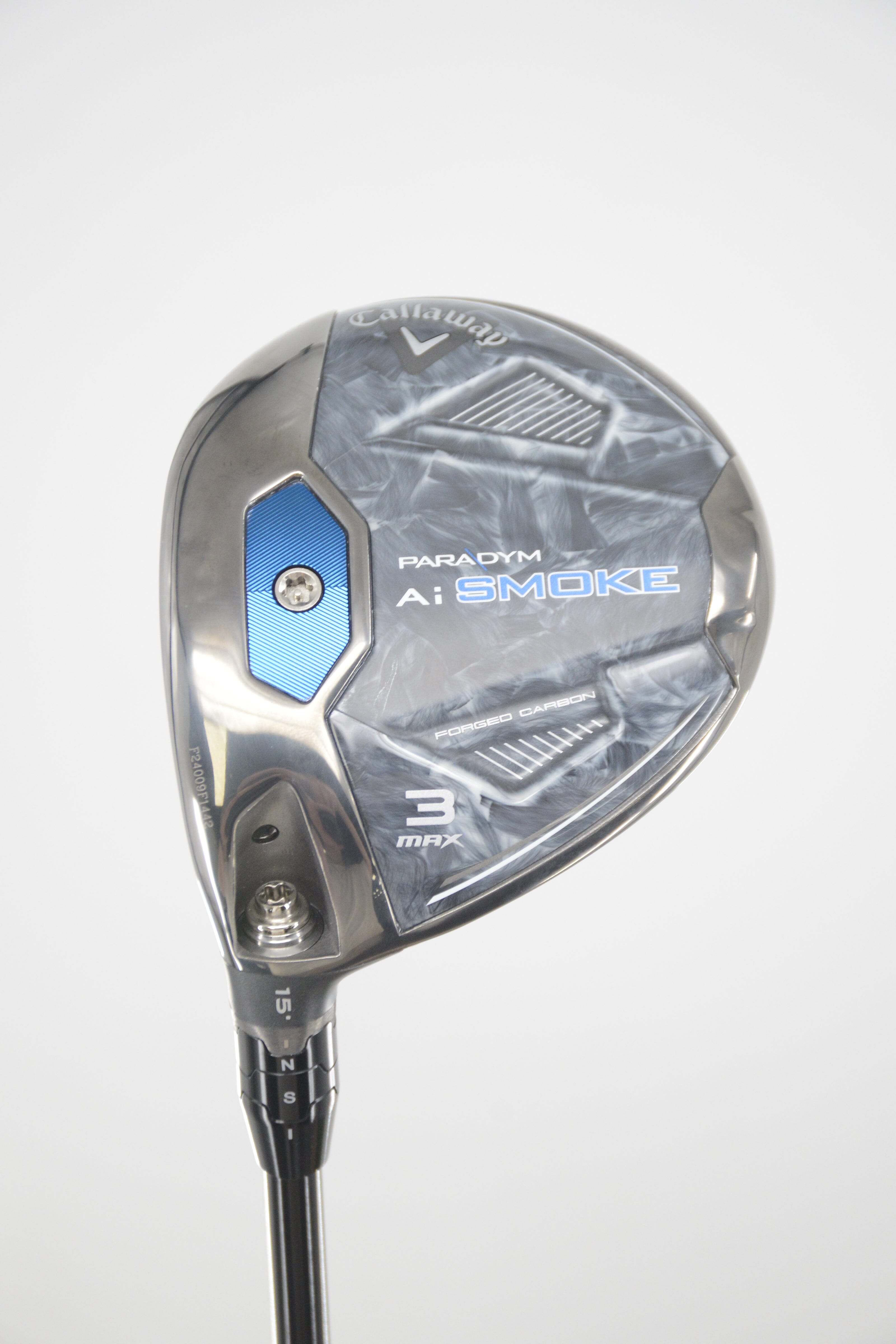 Lefty Callaway Paradym Ai Smoke MAX 3 Wood S Flex 42.75" Golf Clubs GolfRoots