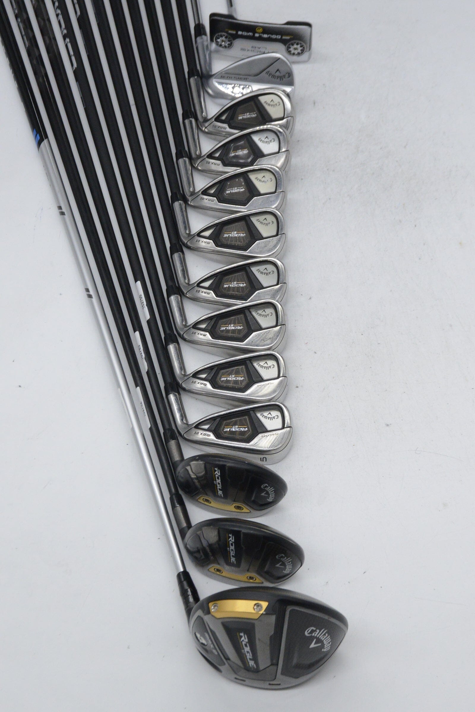 Callaway Rogue ST Max OS Lite Mixed Full Set R Flex -1.5" Golf Clubs GolfRoots