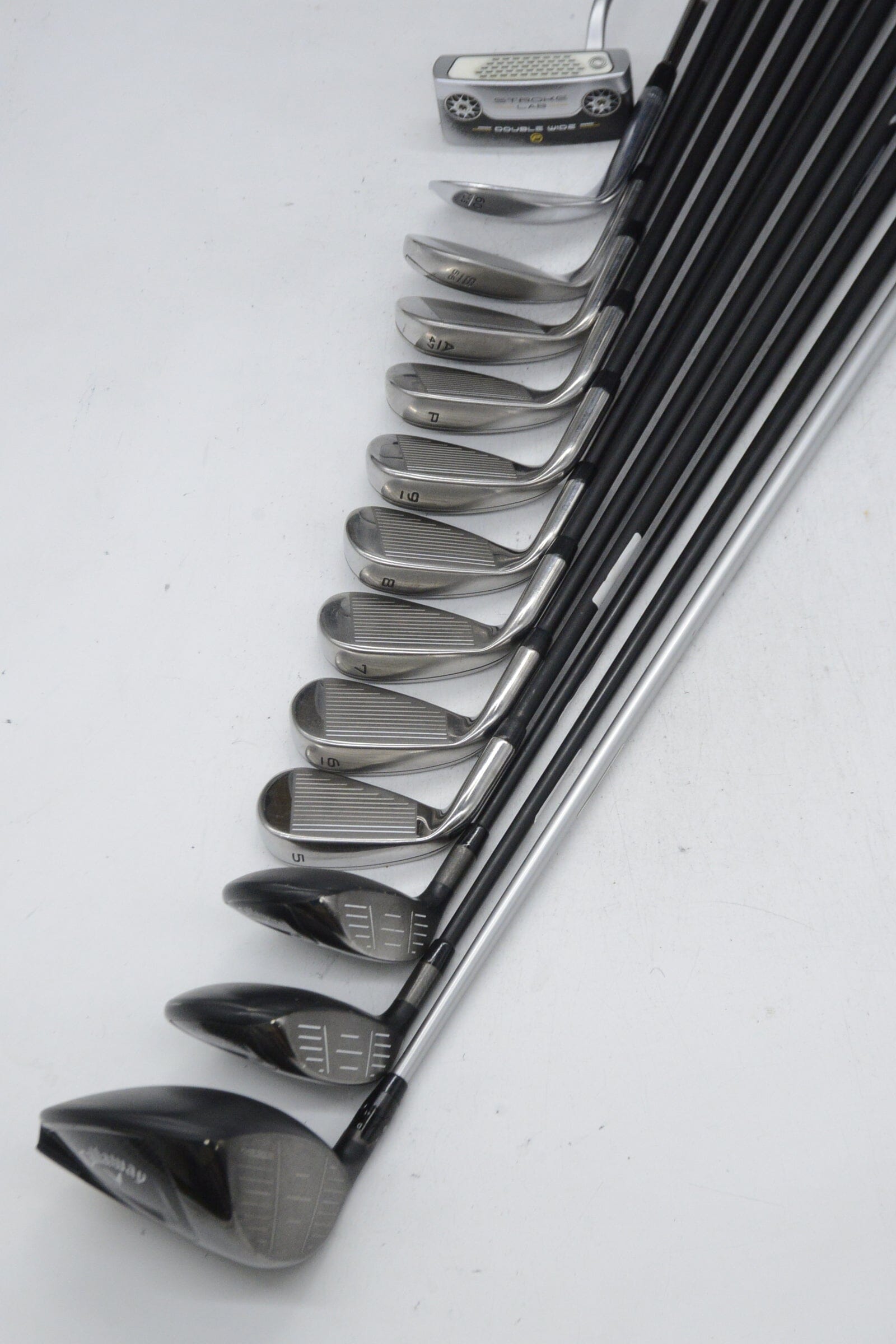 Callaway Rogue ST Max OS Lite Mixed Full Set R Flex -1.5" Golf Clubs GolfRoots