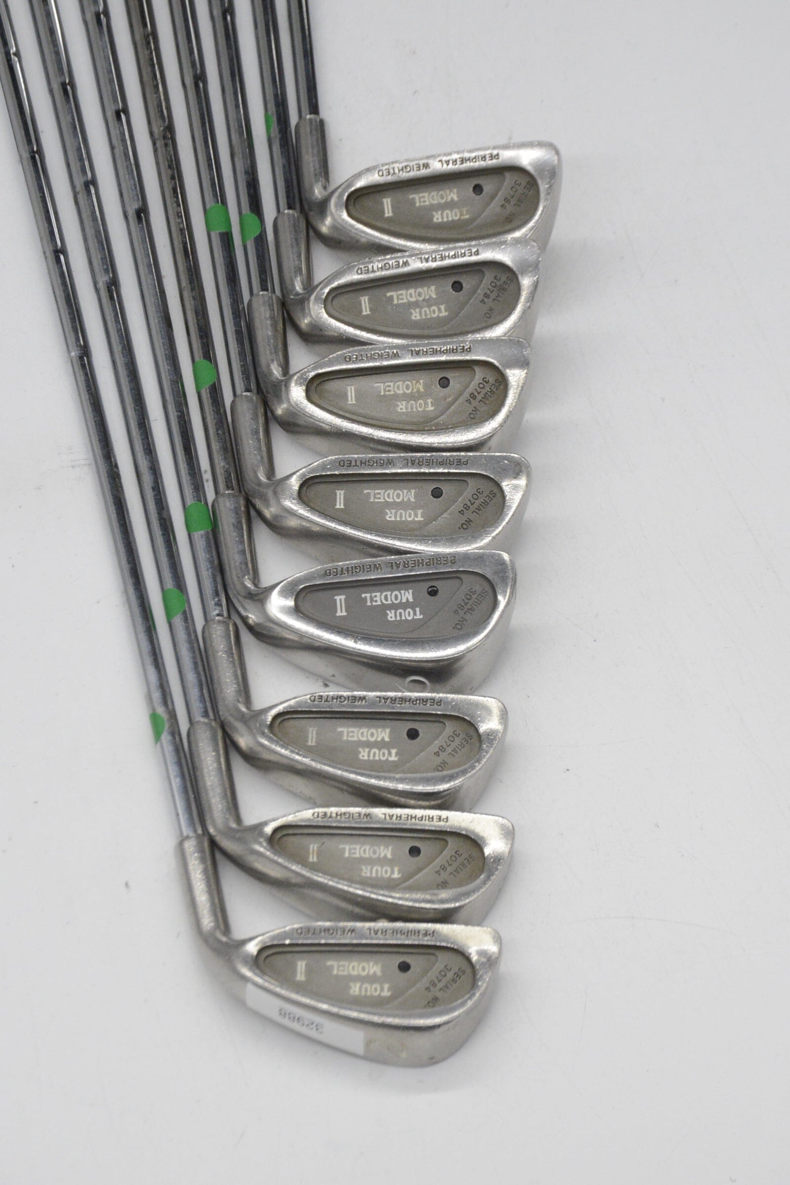 Tour Model II 2-4, 6-PW Iron Set S Flex -1" Golf Clubs GolfRoots