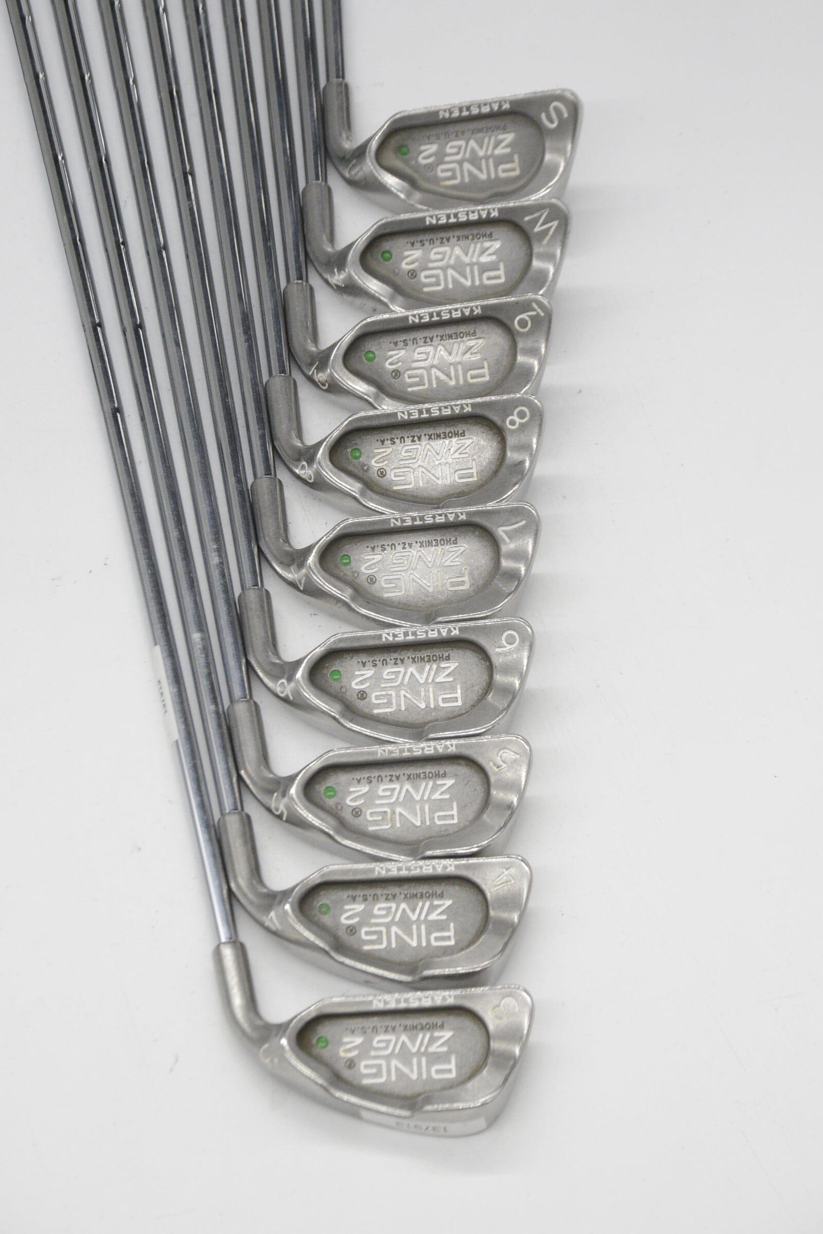 Ping Zing 2 3-PW, SW Iron Set S Flex +0.25" Golf Clubs GolfRoots