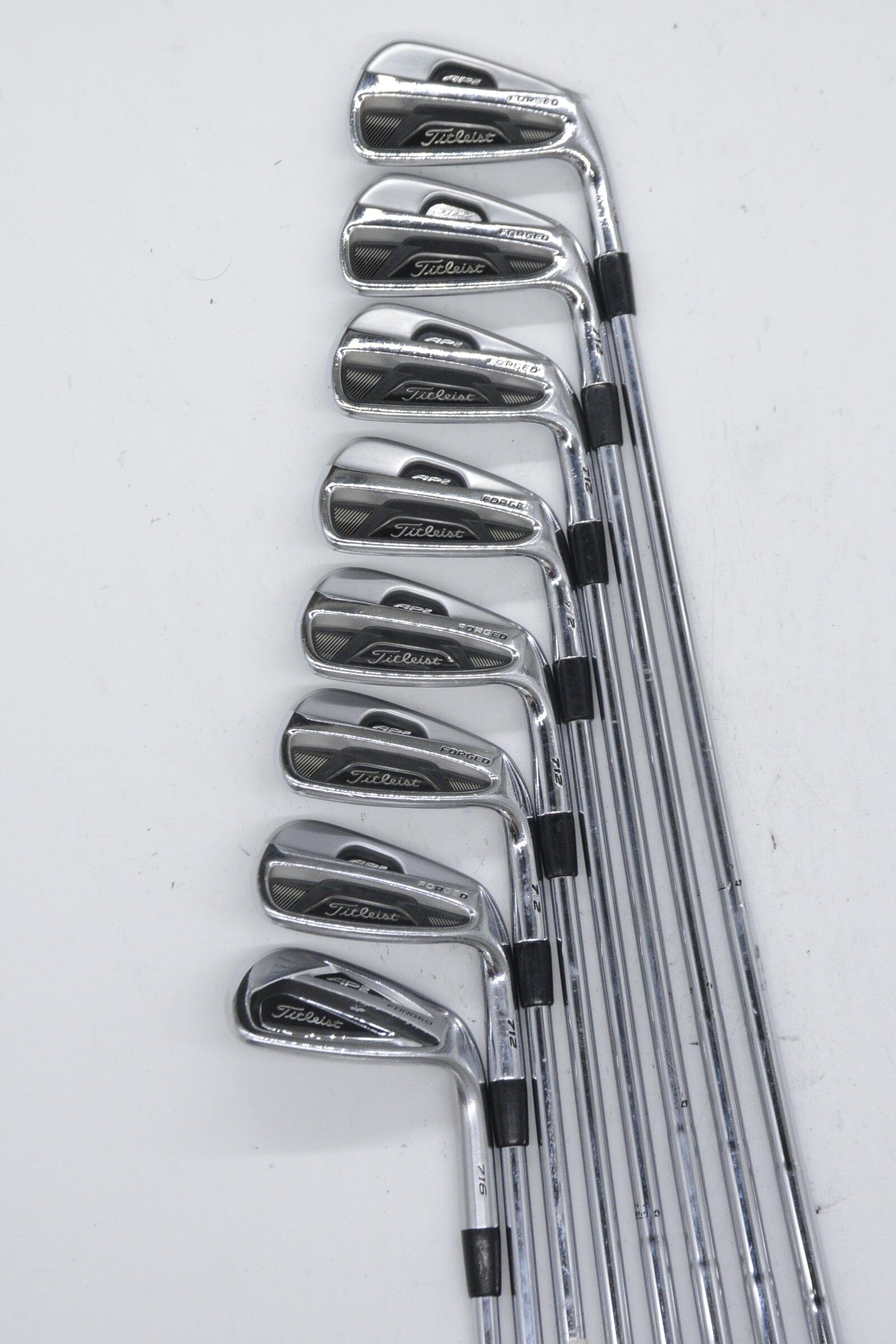 Titleist 712 AP2 Forged 4-AW Iron Set S Flex +0.5" Golf Clubs GolfRoots
