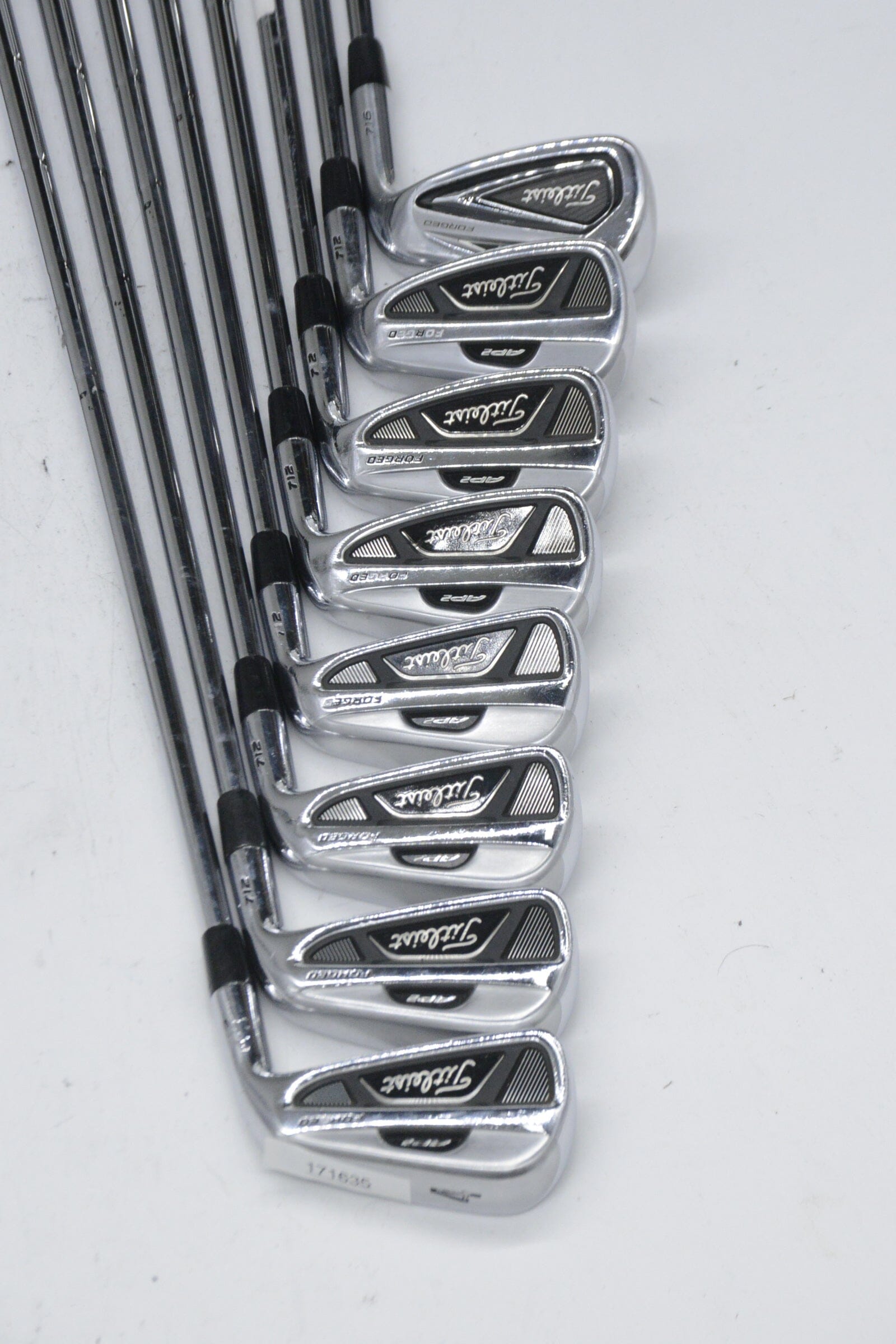 Titleist 712 AP2 Forged 4-AW Iron Set S Flex +0.5" Golf Clubs GolfRoots