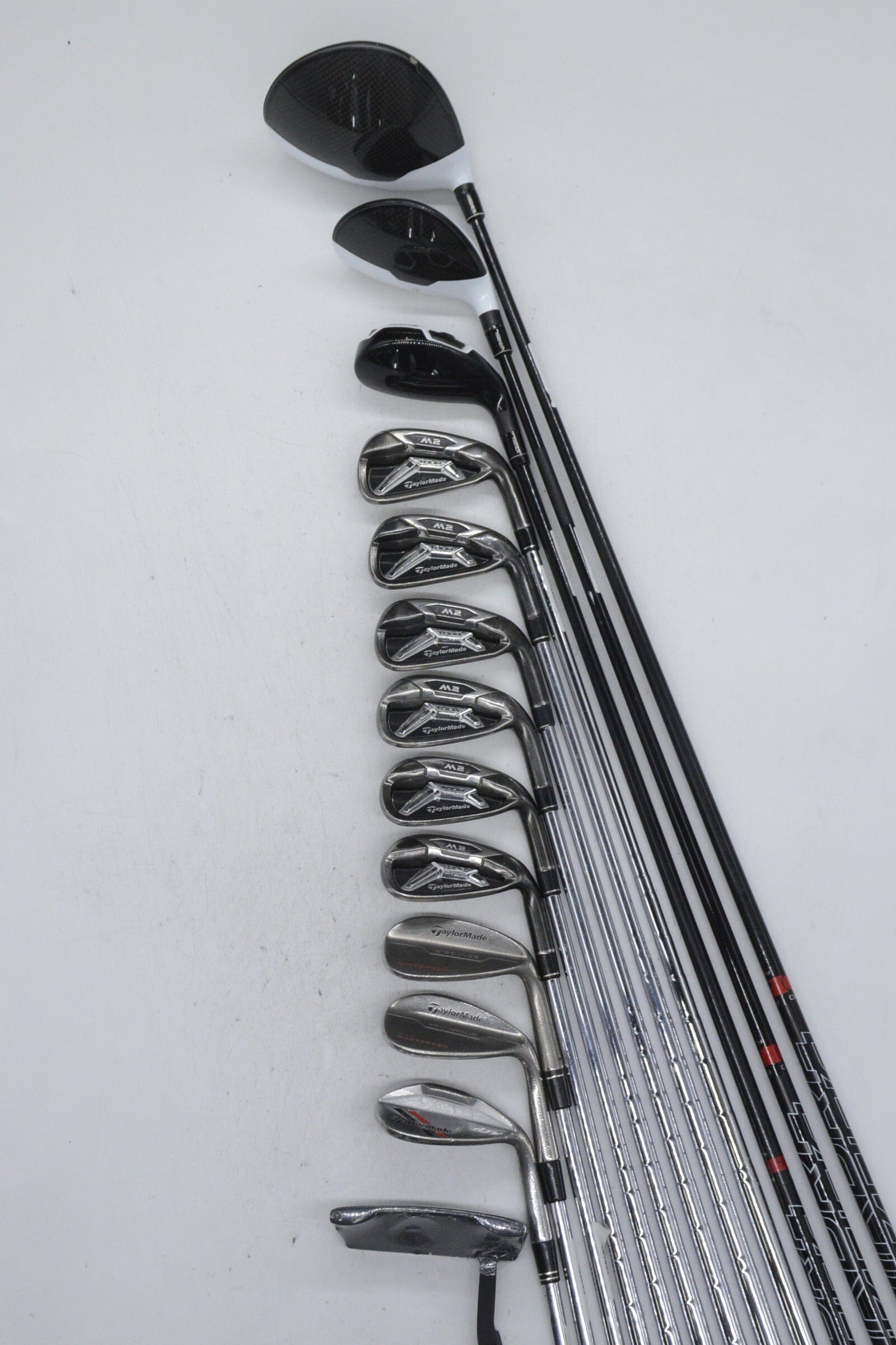 TaylorMade M2 Tour Mixed Full Set S Flex Std Length Golf Clubs GolfRoots