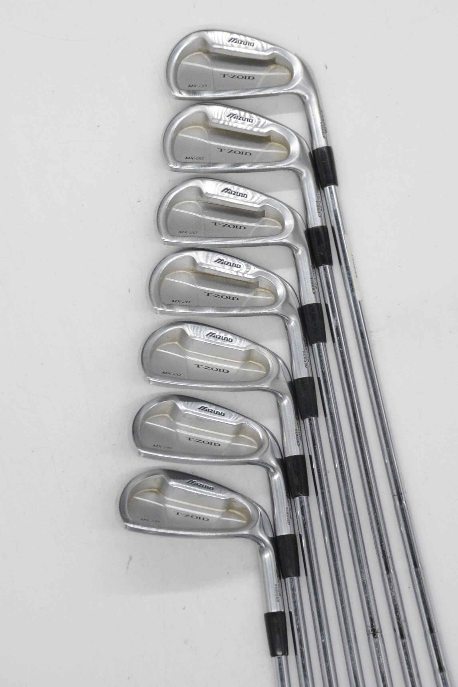 Mizuno MX 20 4-PW Iron Set S Flex +1" Golf Clubs GolfRoots