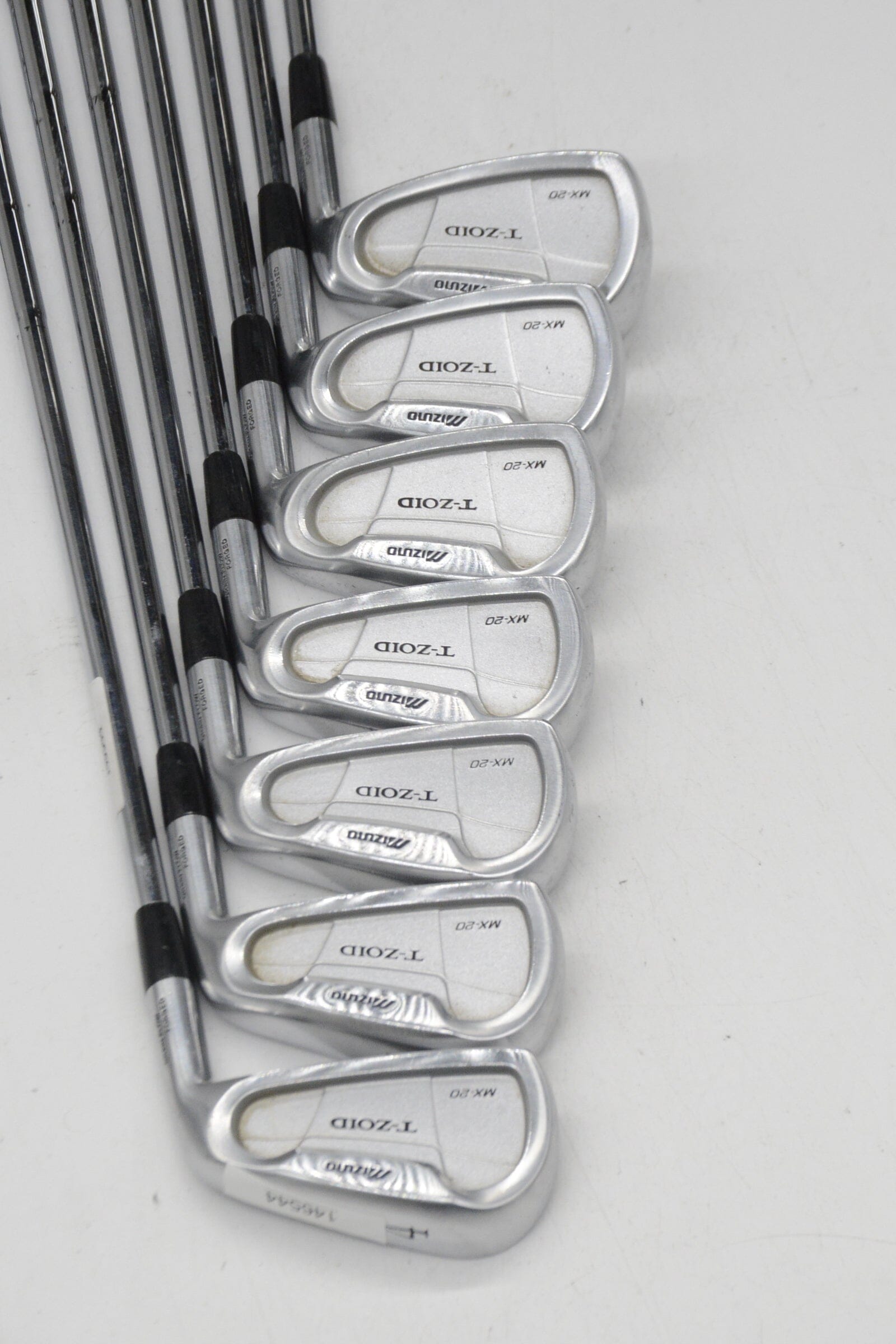 Mizuno MX 20 4-PW Iron Set S Flex +1" Golf Clubs GolfRoots