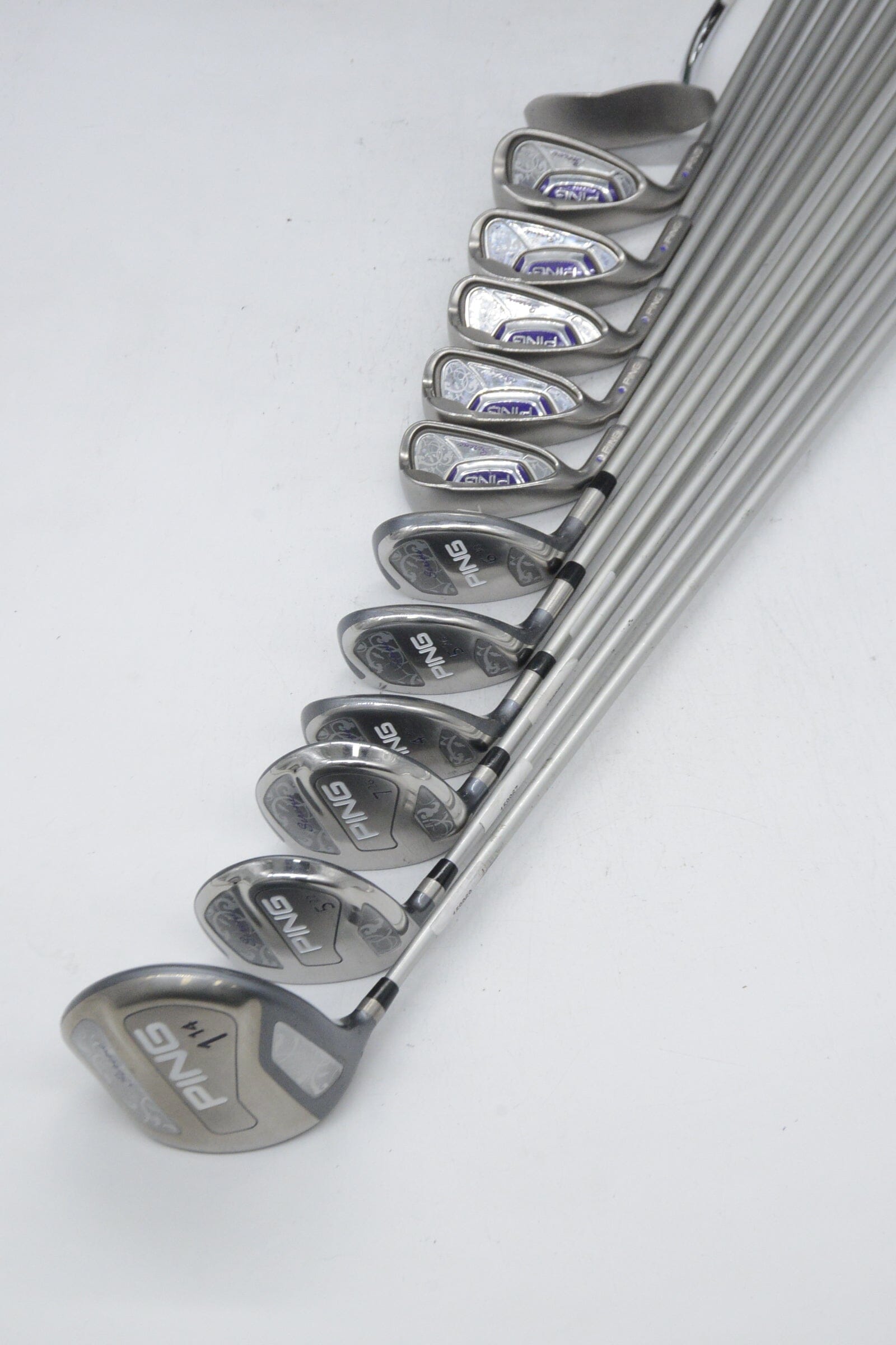 Women's Lefty Ping Serene Combo Mixed Full Set W Flex -1" Golf Clubs GolfRoots