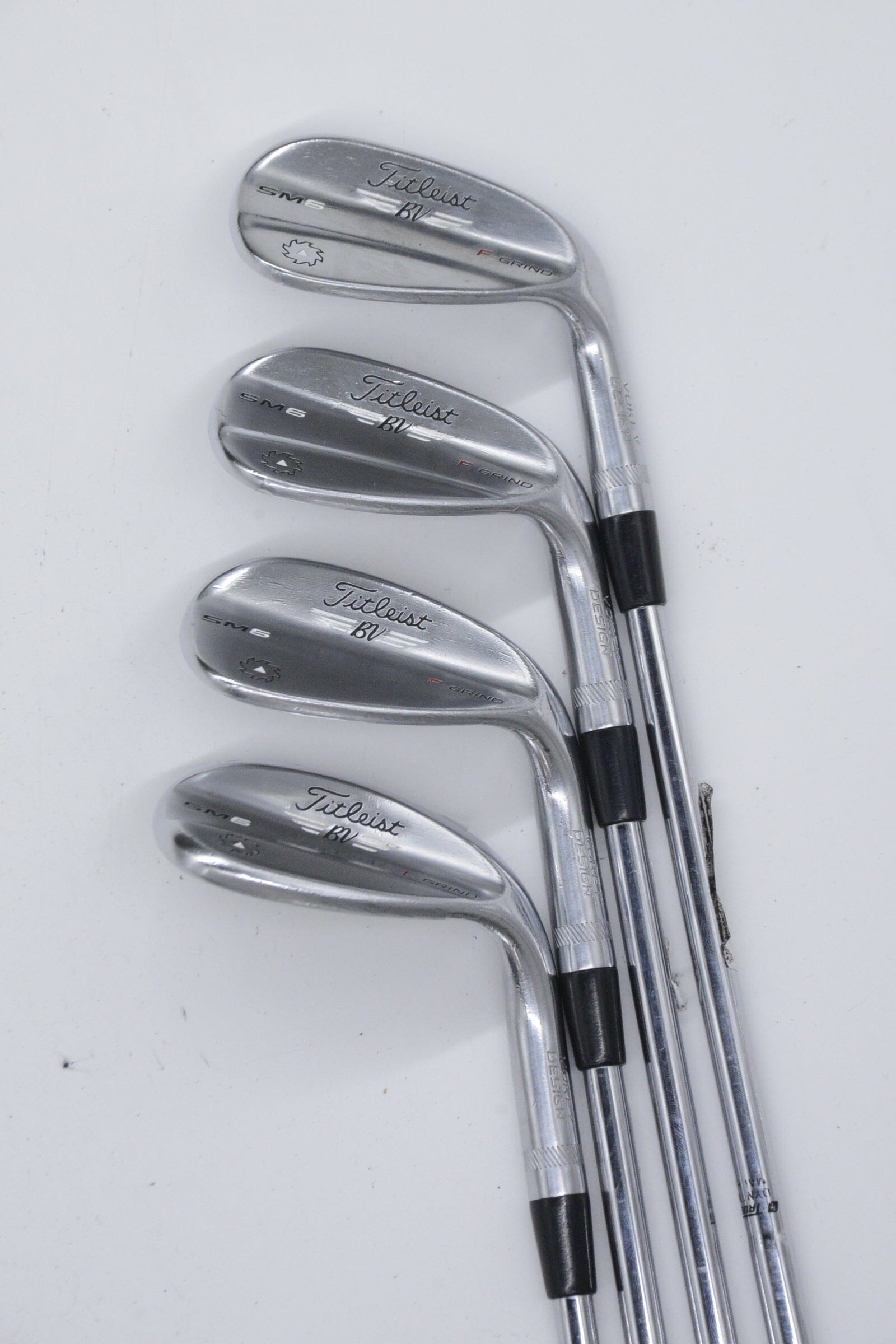 Titleist Vokey SM6 Tour Chrome 46, 50, 56, 60 Degree Wedge Set Wedge Flex Golf Clubs GolfRoots