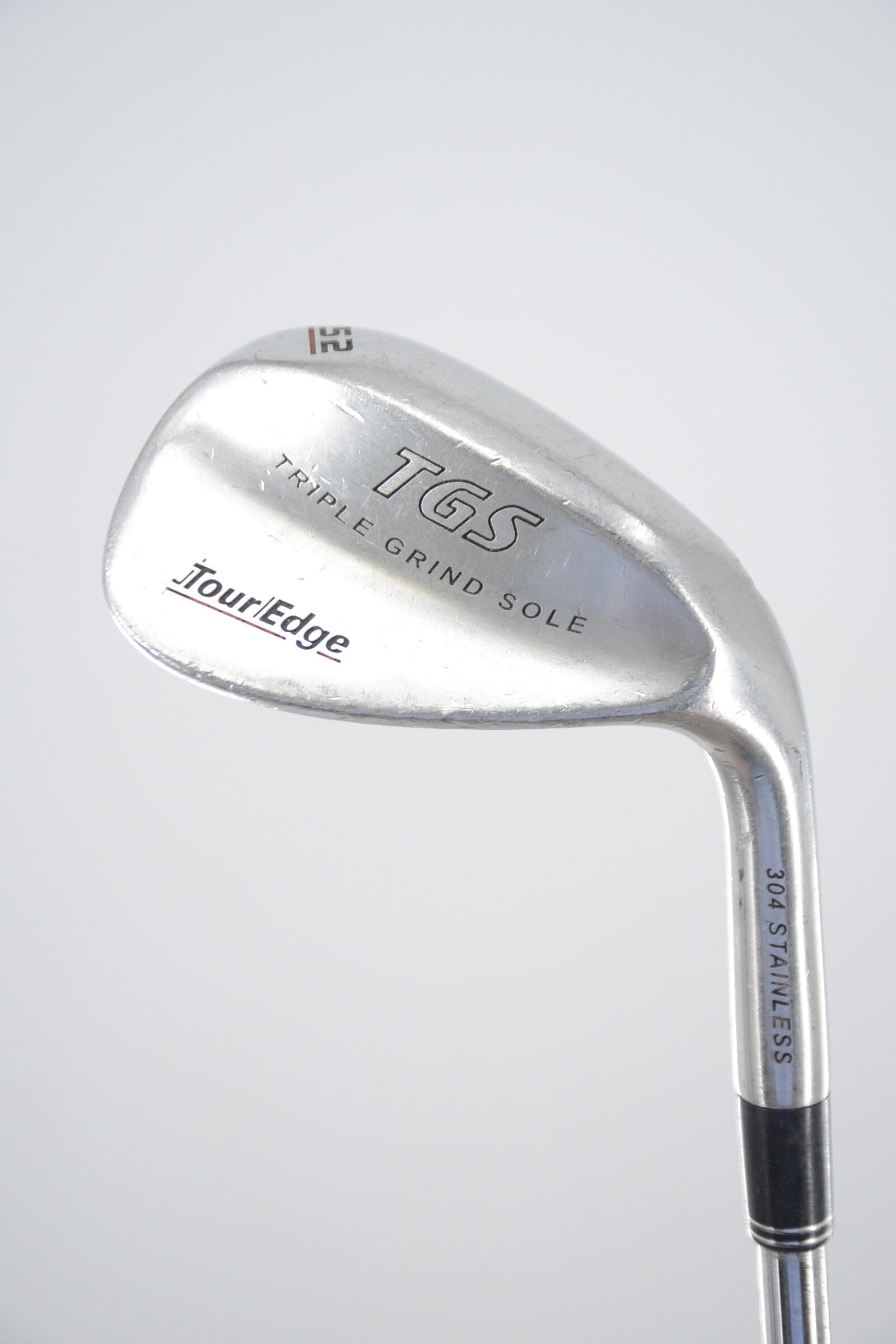 Tour Edge TGS Stainless 52 Degree Wedge Wedge Flex 35" Golf Clubs GolfRoots